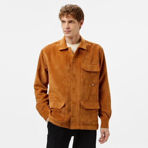 UNITED4 Erkek Kahverengi Gömlek