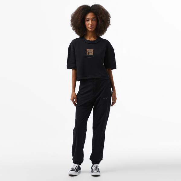 UNITED4 Kadın Siyah Pantolon