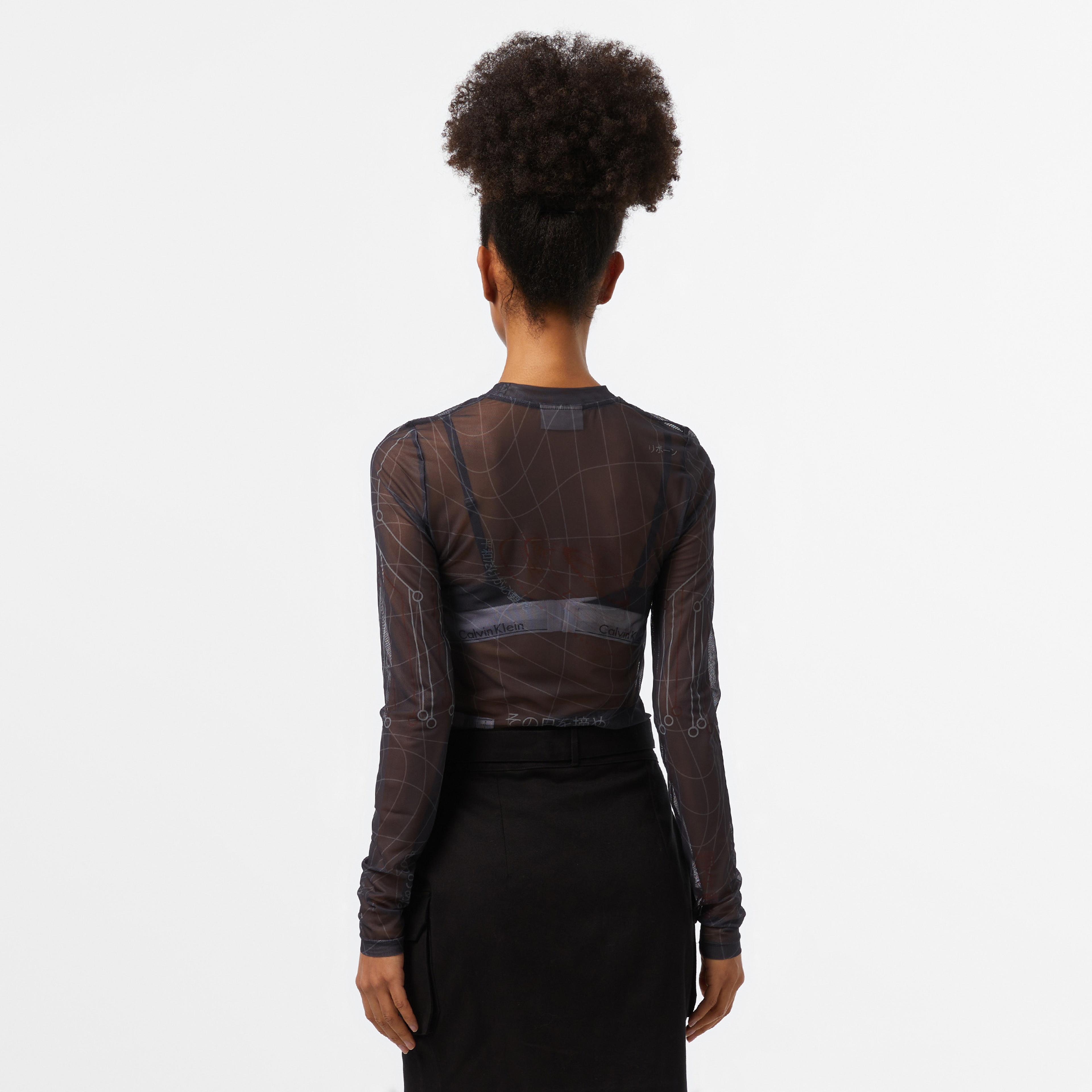 UNITED4 Kadın Siyah T-Shirt