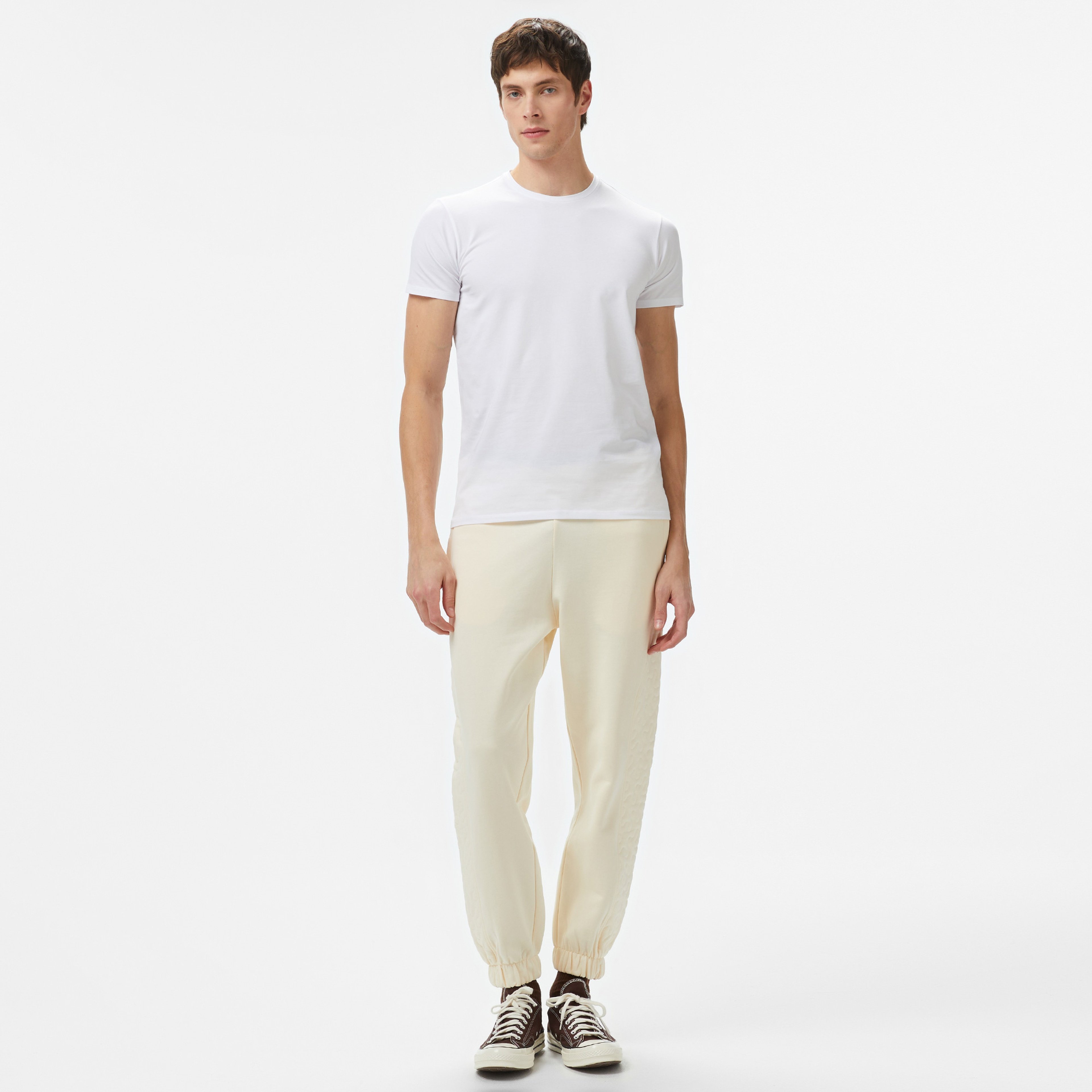 UNITED4 Erkek Krem Pantolon