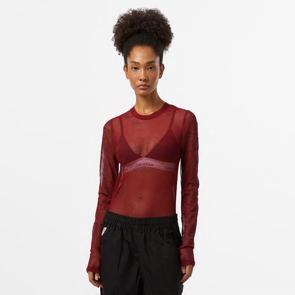 UNITED4 Kadın Bordo T-Shirt