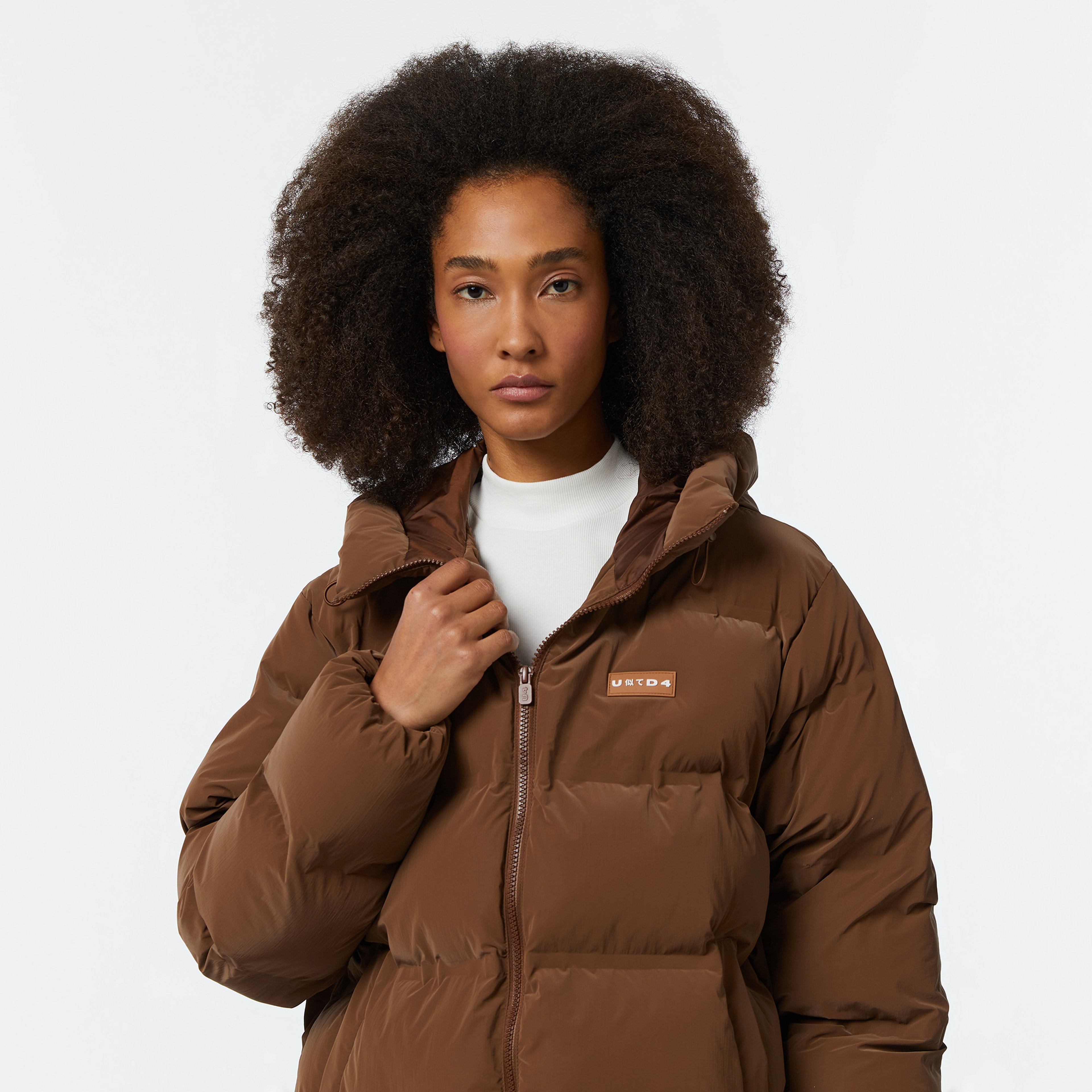 UNITED4 Kadın Kahverengi Mont