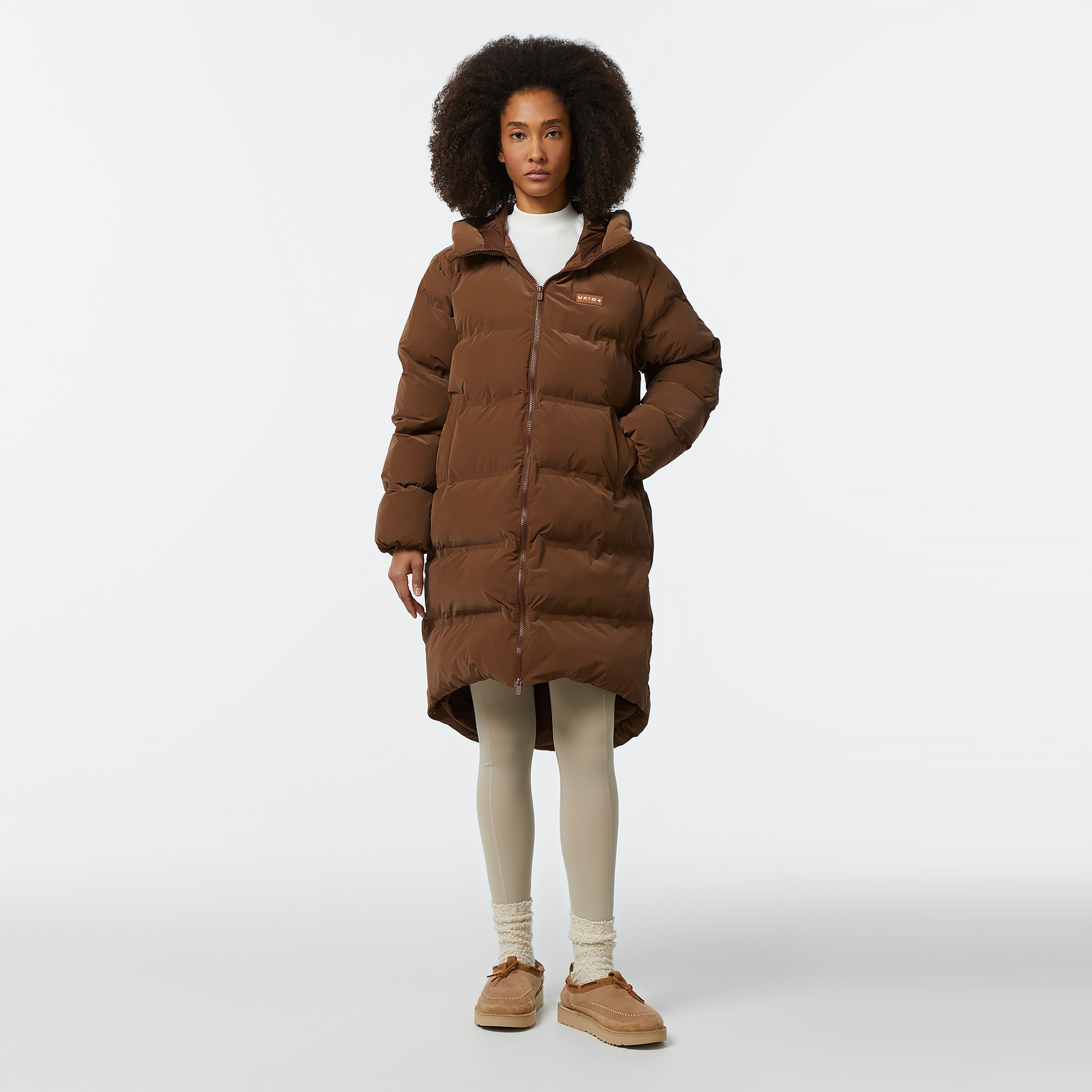 UNITED4 Kadın Kahverengi Mont