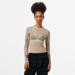 UNITED4 Kadın Krem T-Shirt