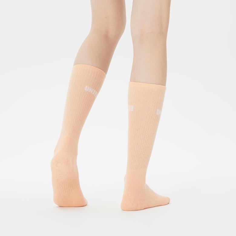 UNITED4 Kadın Lila/Turuncu/ Sarı 3'lü Çorap