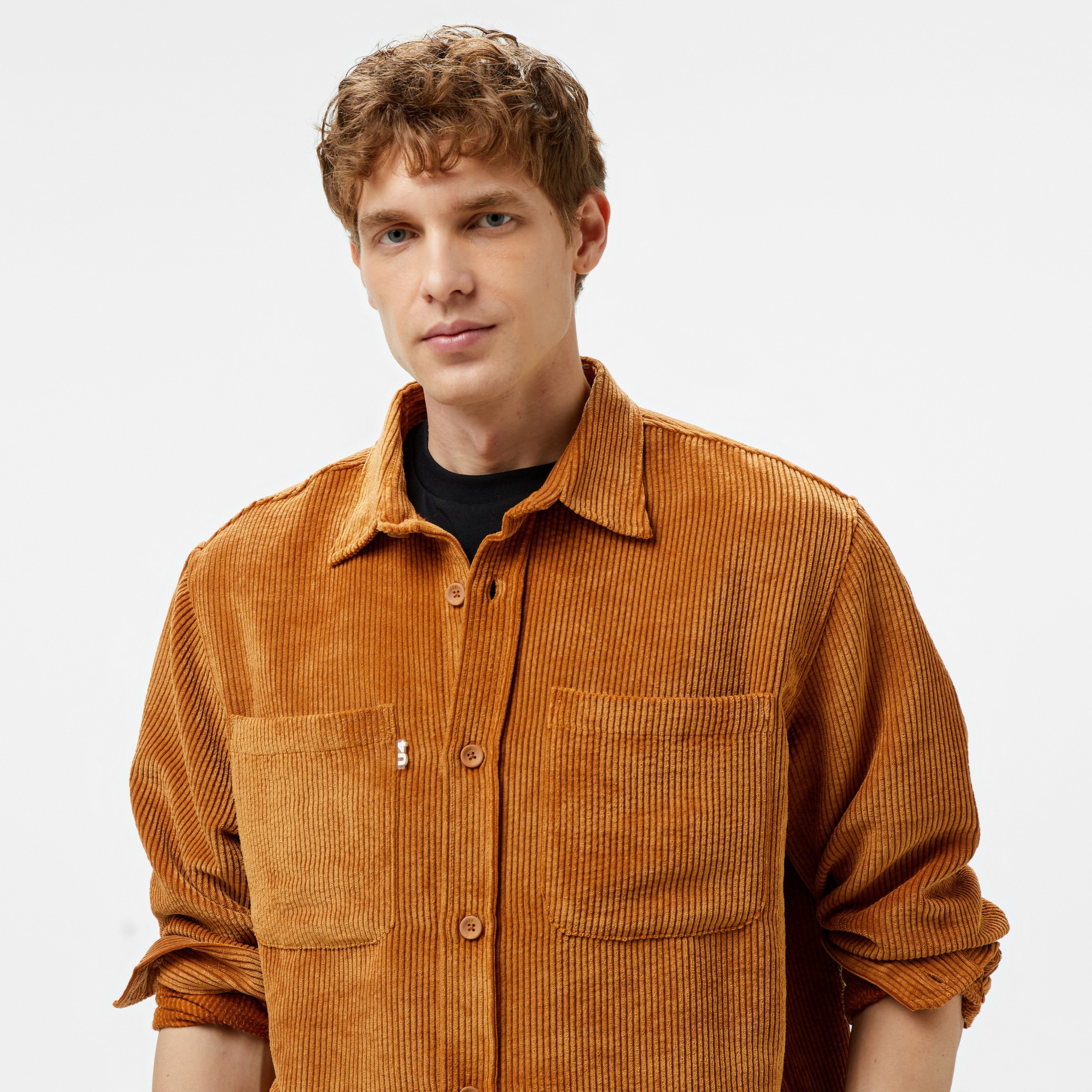 UNITED4 Erkek Kahverengi Gömlek