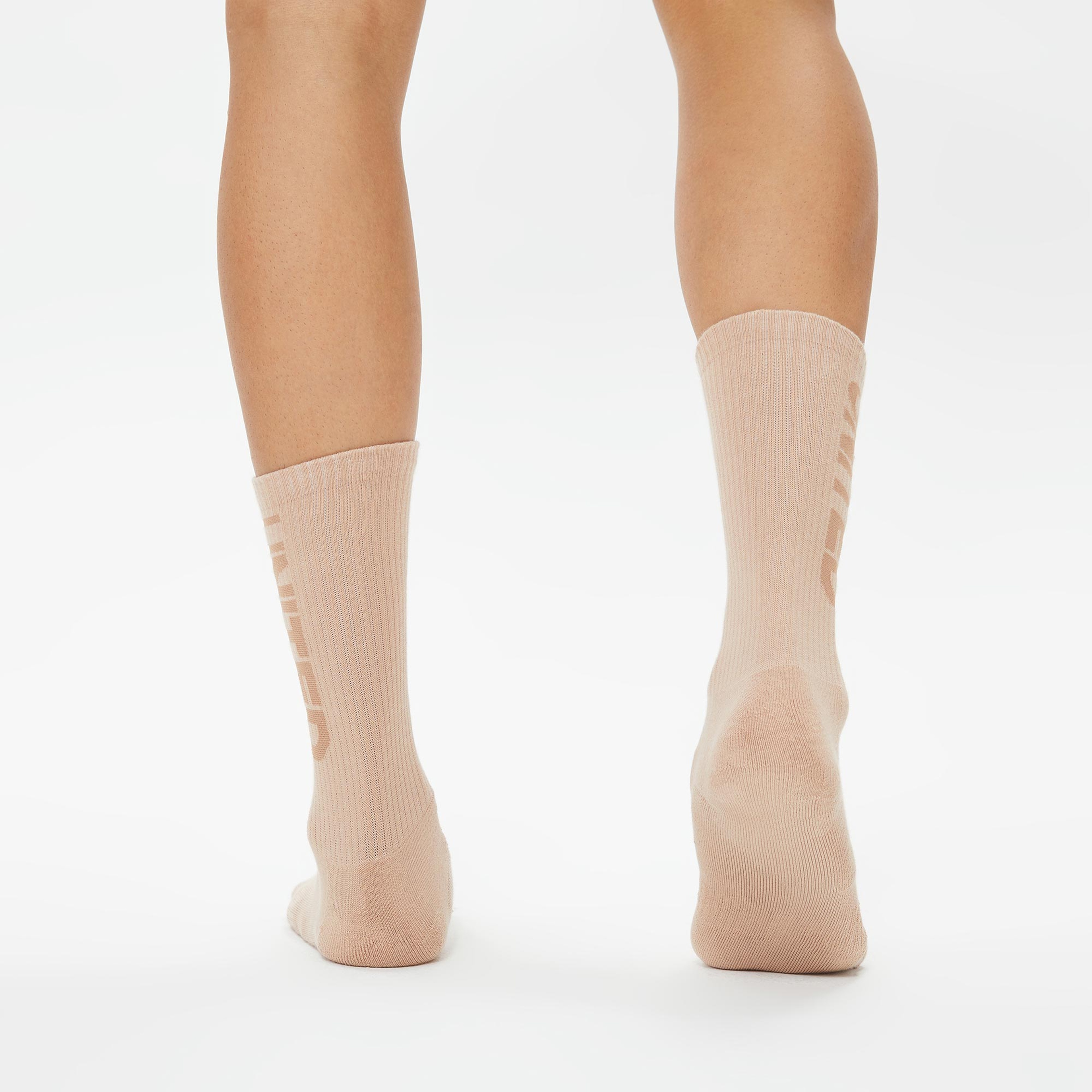 UNITED4 Unisex Gri/Krem 3'lü Çorap