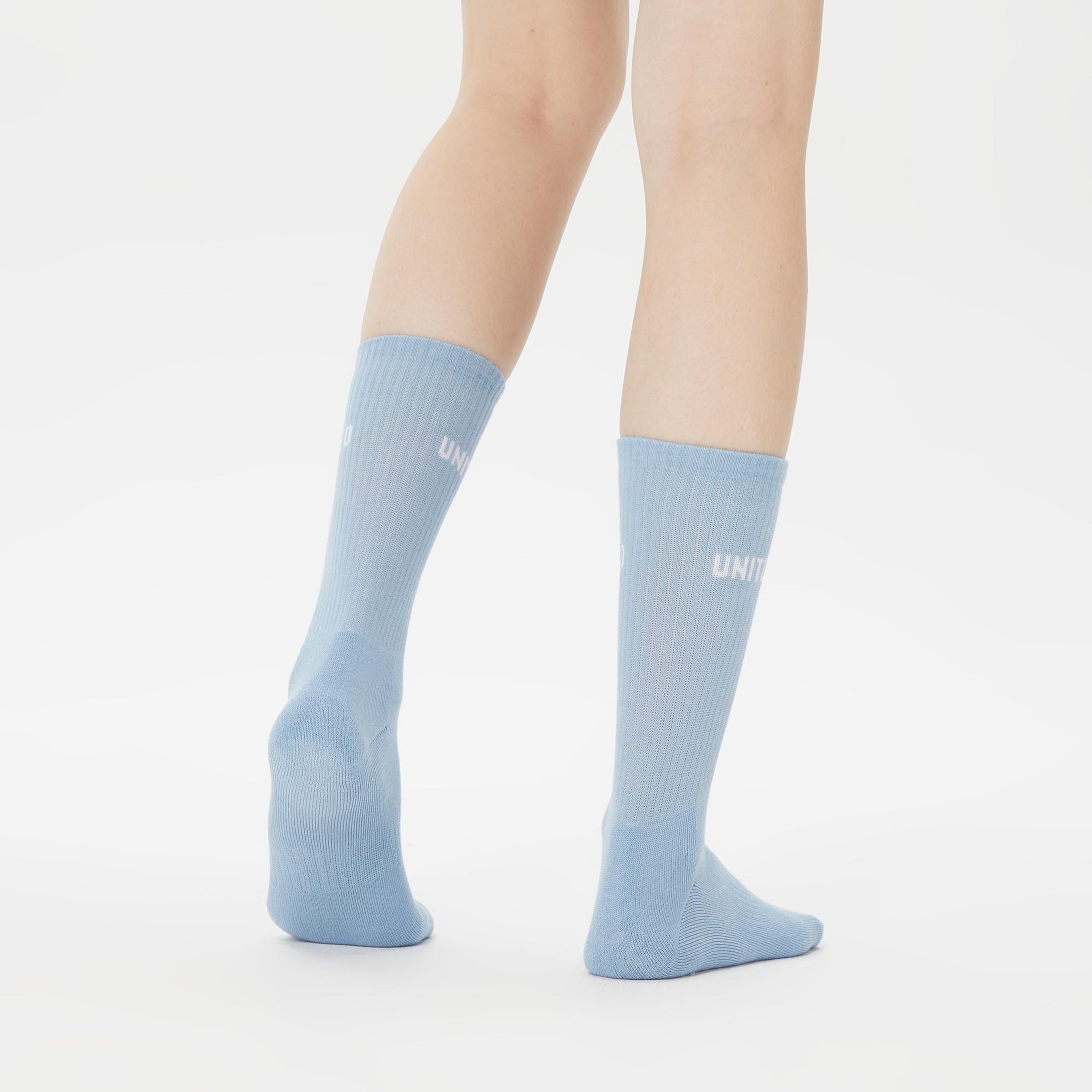 UNITED4 Kadın Mavi/Lila 3'lü Çorap