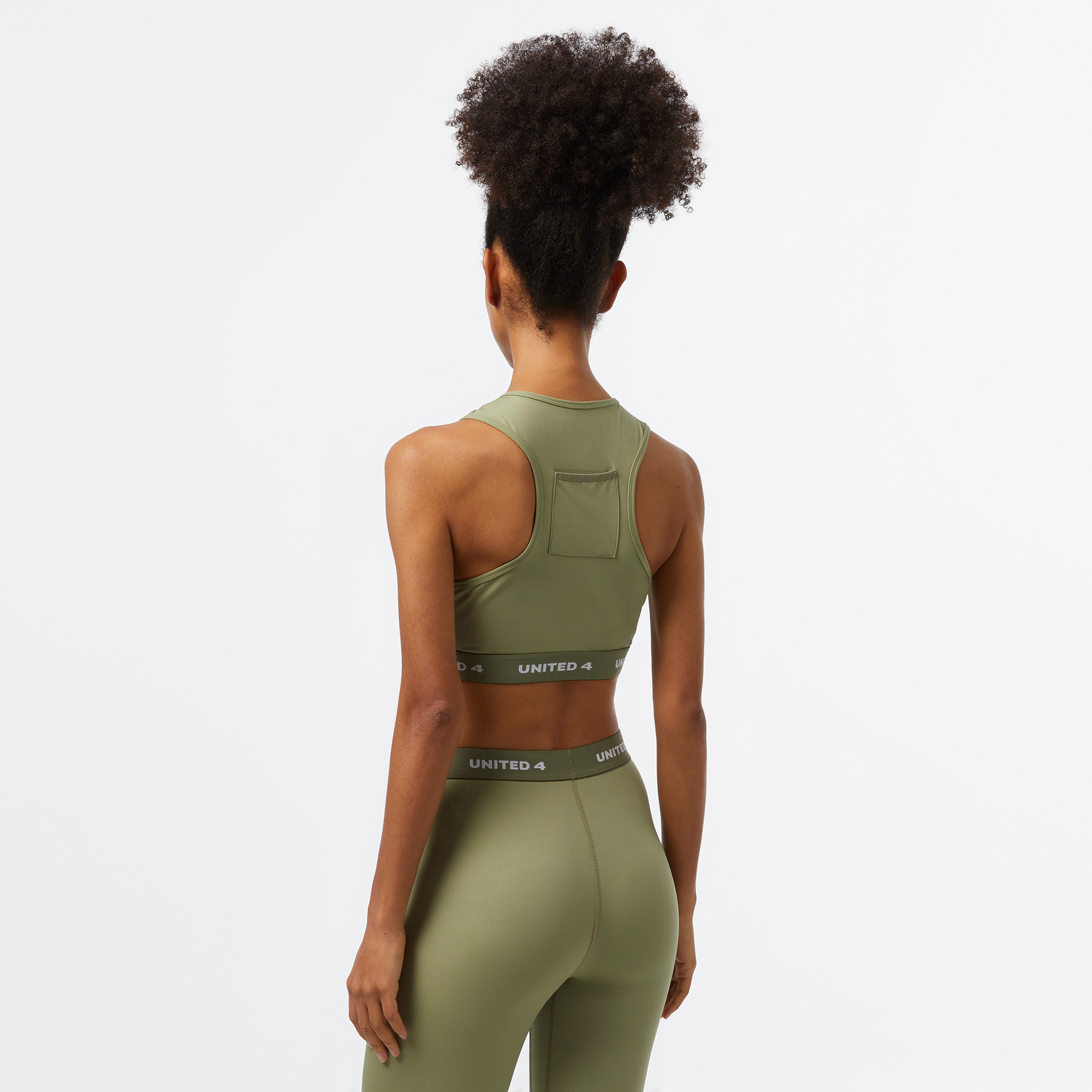 UNITED4 Japan Kadın Haki Antrenman Bra