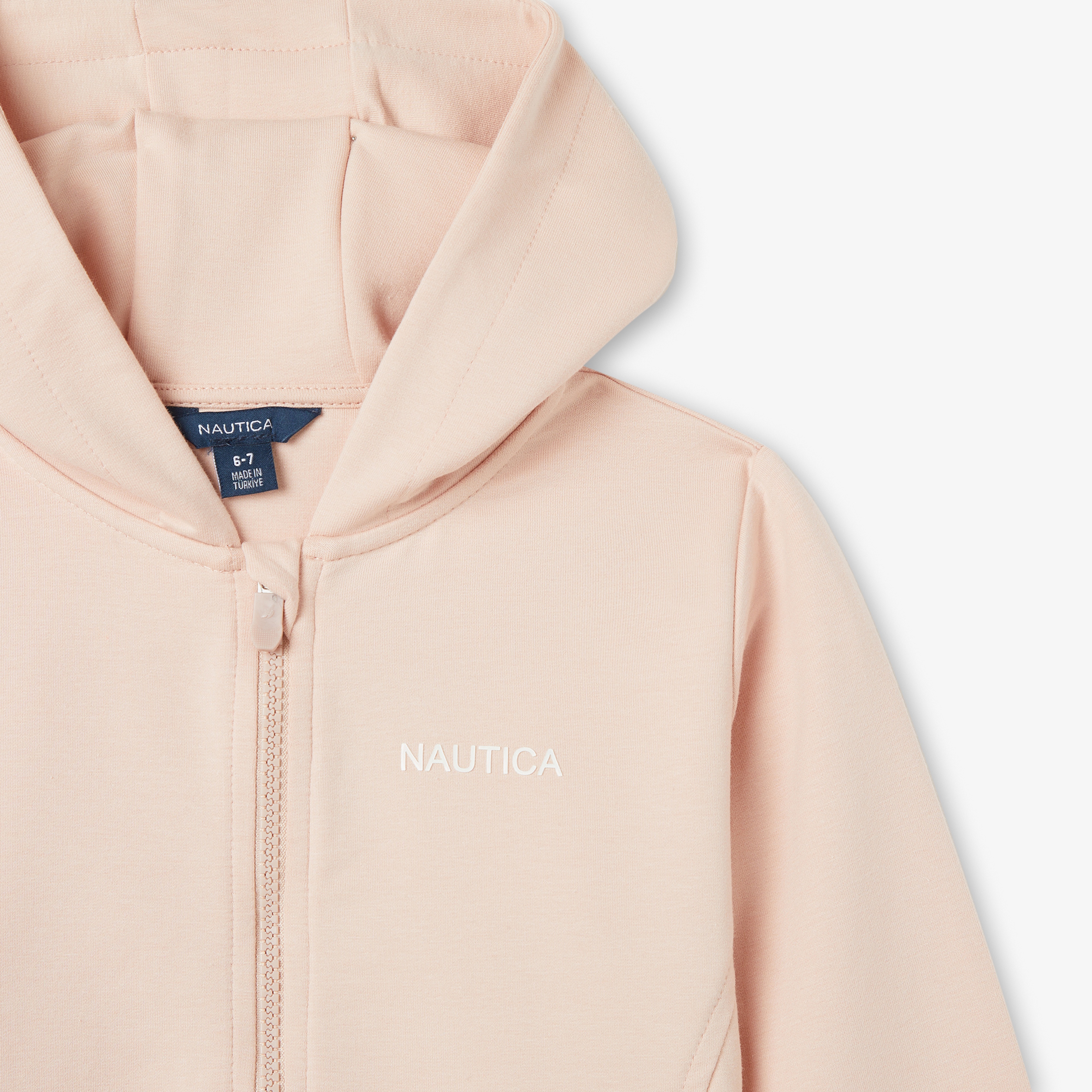 Nautica Kız Çocuk Pembe Standart Fit Sweatshirt