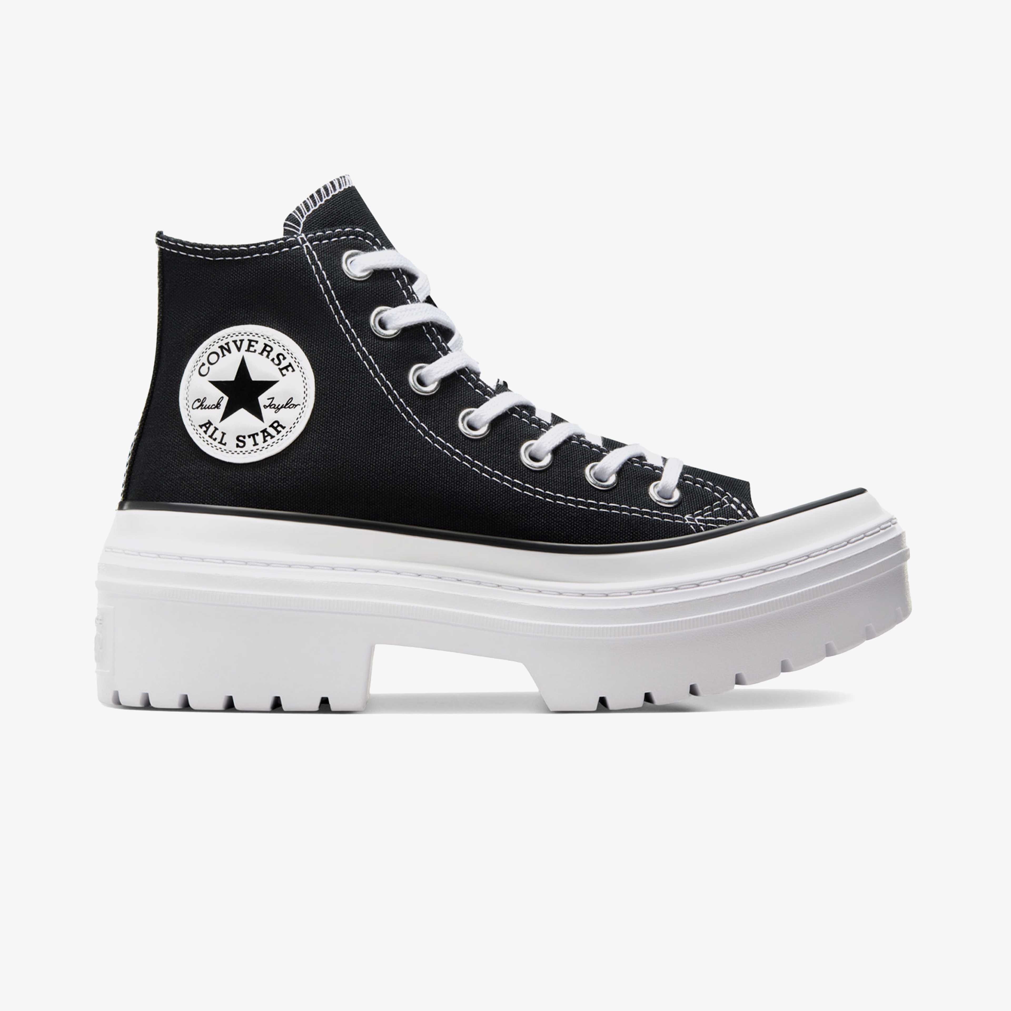 Converse Chuck Taylor All Star Lugged Heel Unisex Siyah Platform Sneaker
