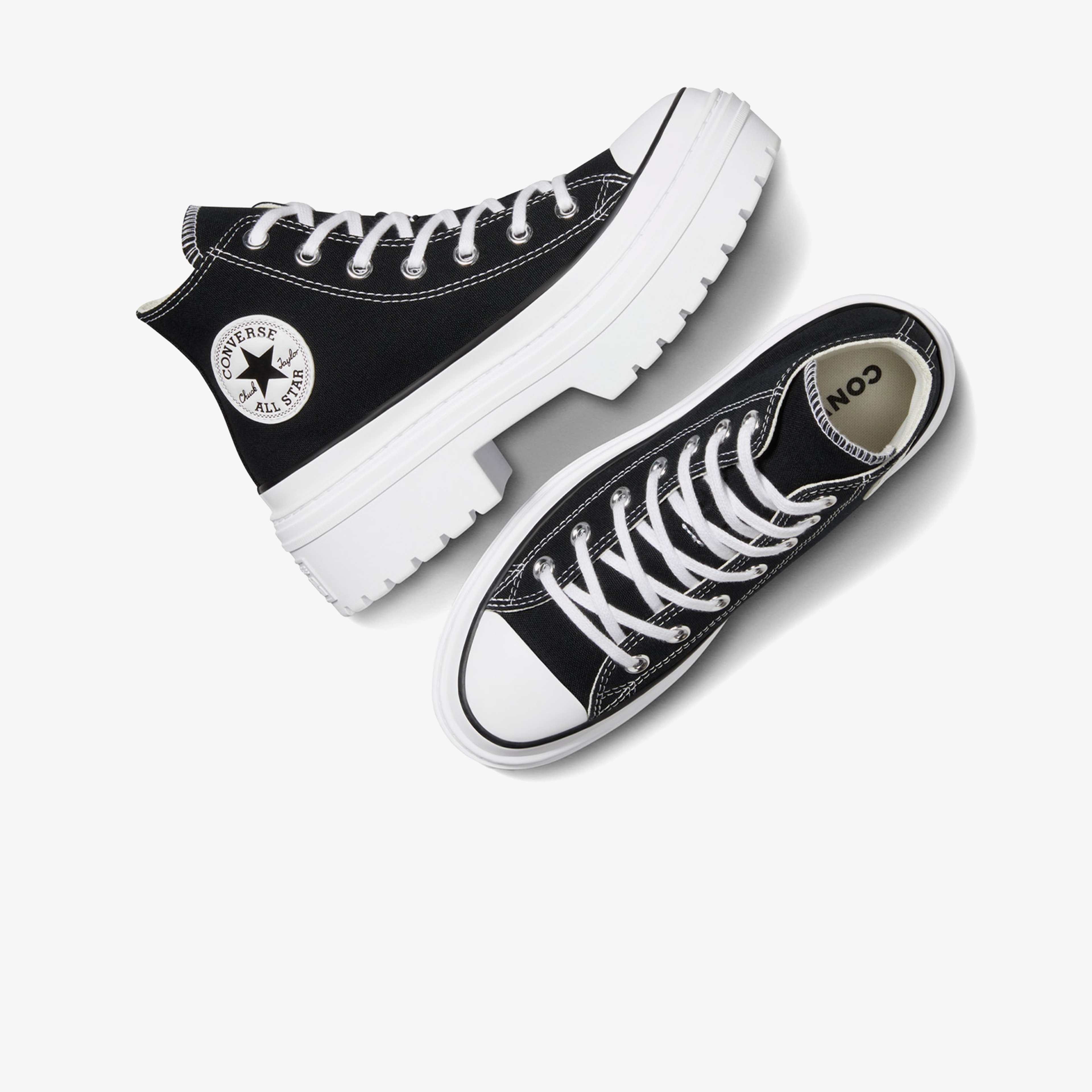 Converse Chuck Taylor All Star Lugged Heel Unisex Siyah Platform Sneaker