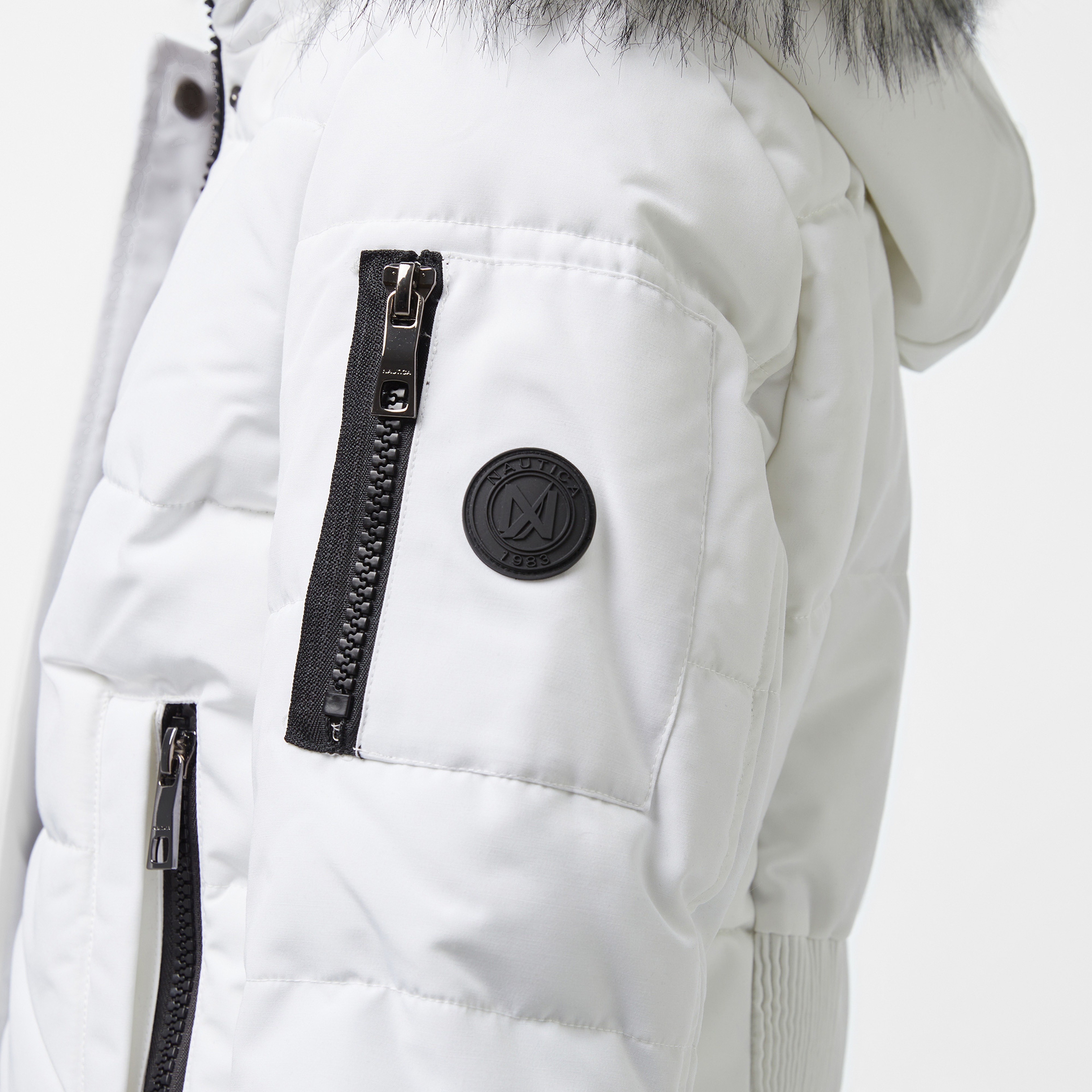Nautica Kadın Beyaz Mont