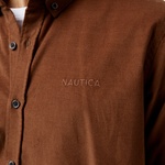 Nautica Erkek Kahverengi Classic Fit Gömlek