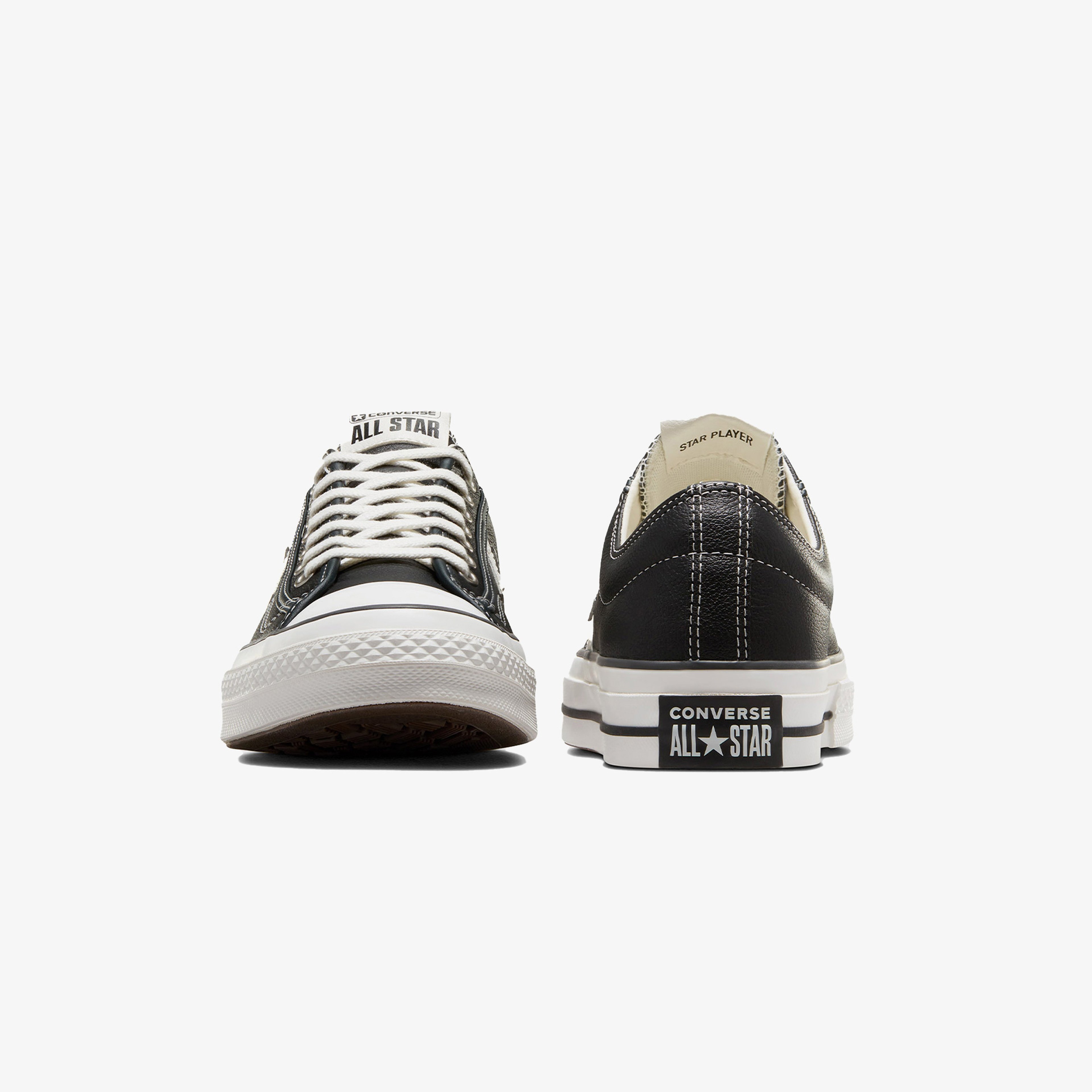 Converse Star Player 76 Fall Leather Unisex Siyah Sneaker