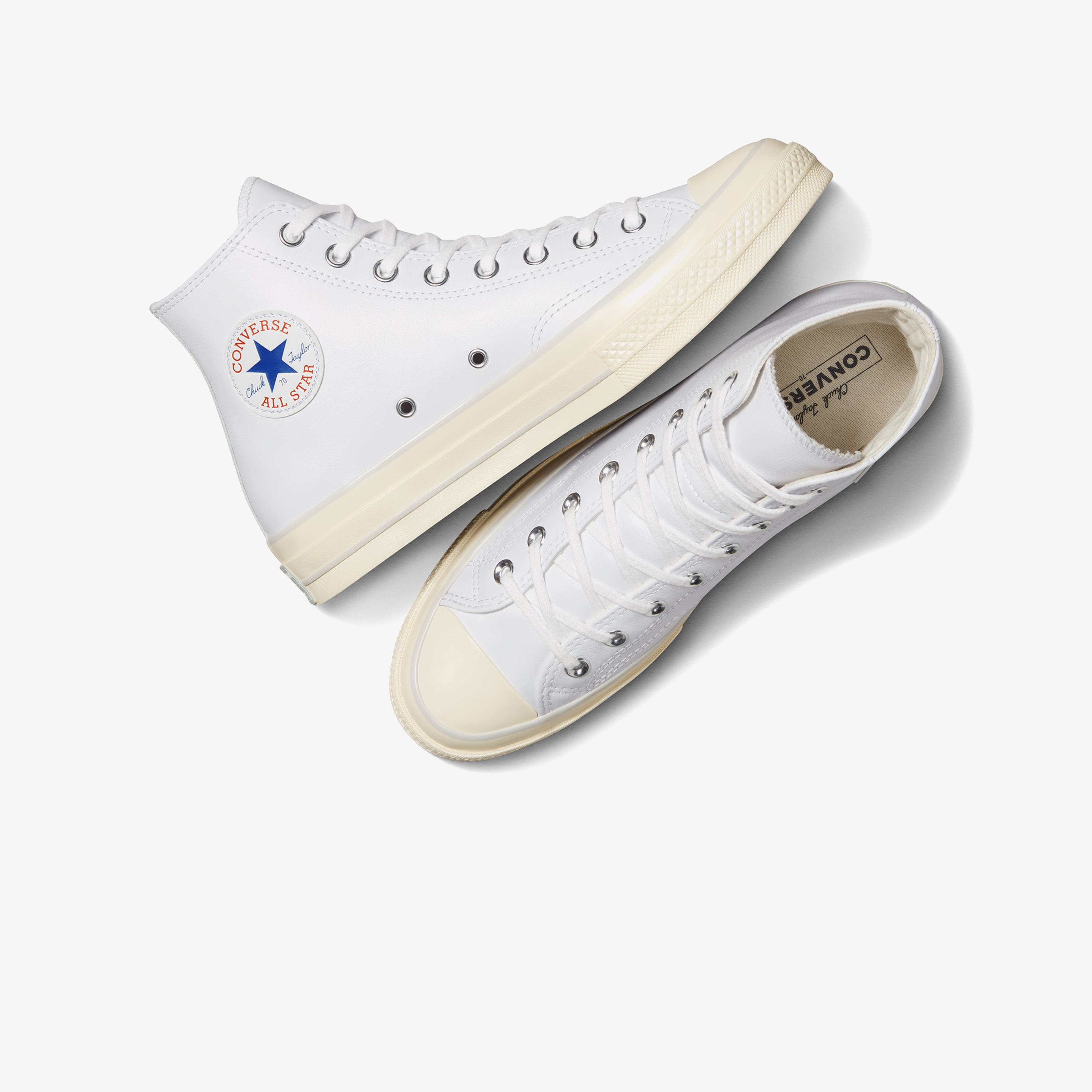 Converse Chuck 70 Leather Unisex Beyaz Sneaker