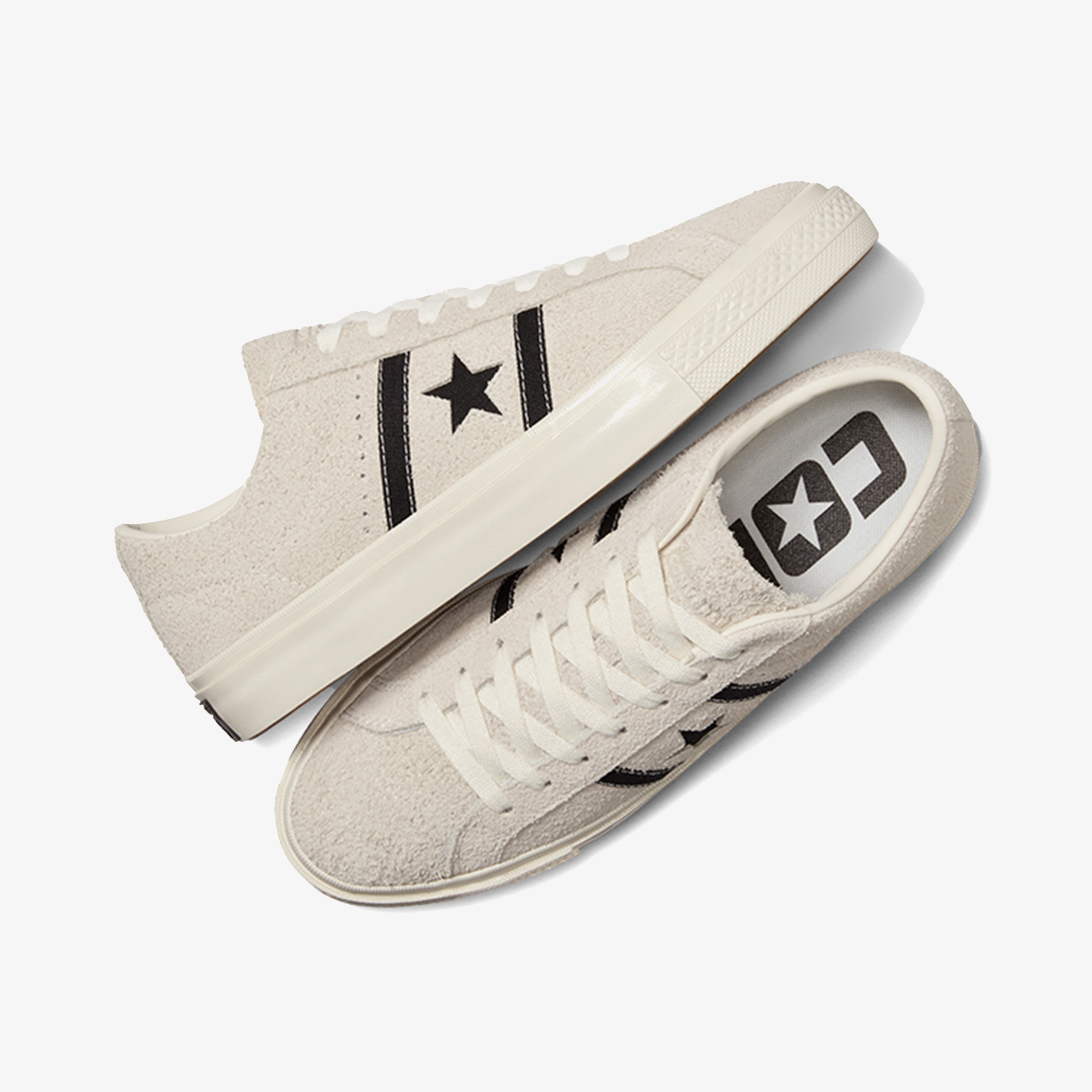 Converse One Star Academy Pro Suede Kadın Krem Sneaker