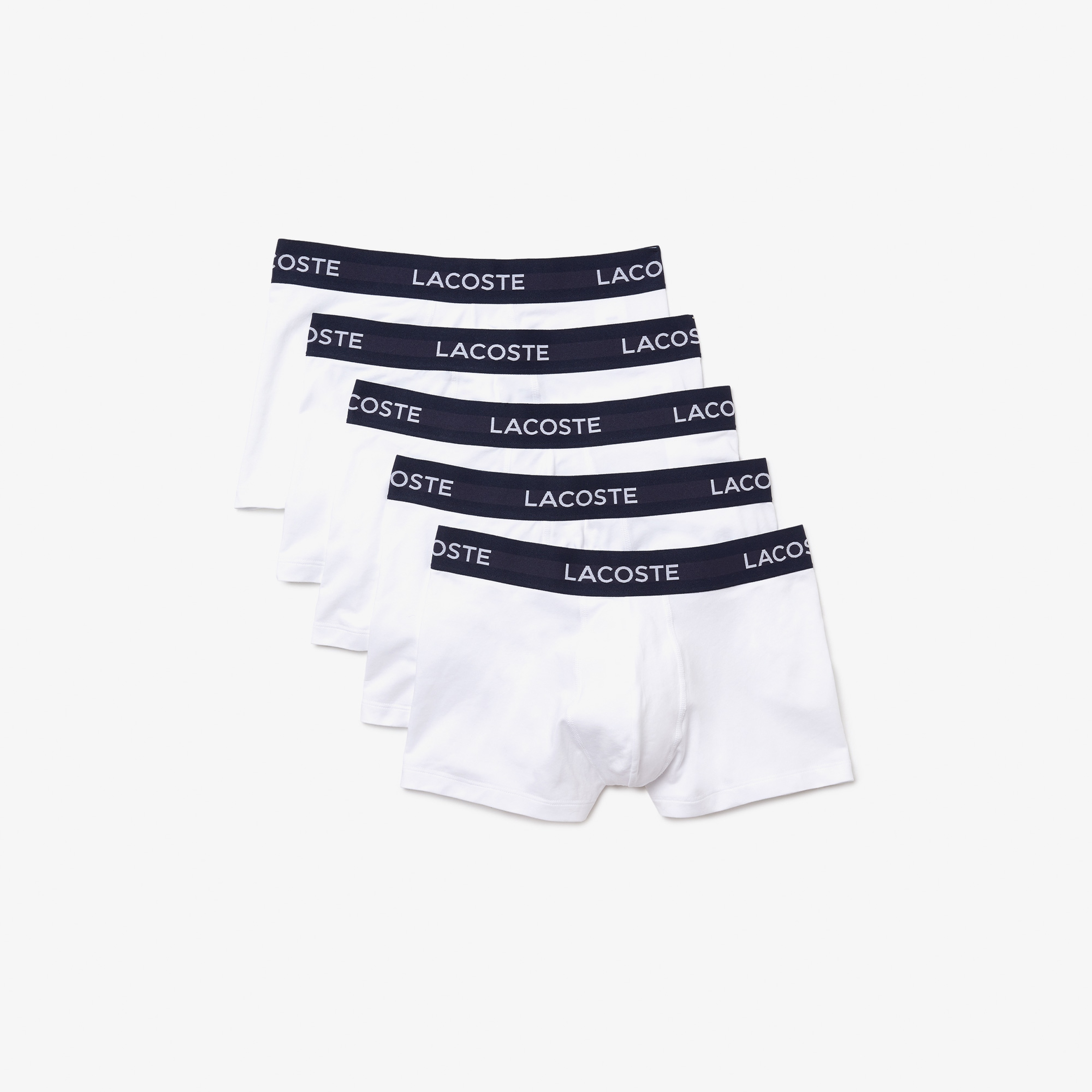 Core Erkek 5'li Beyaz Boxer