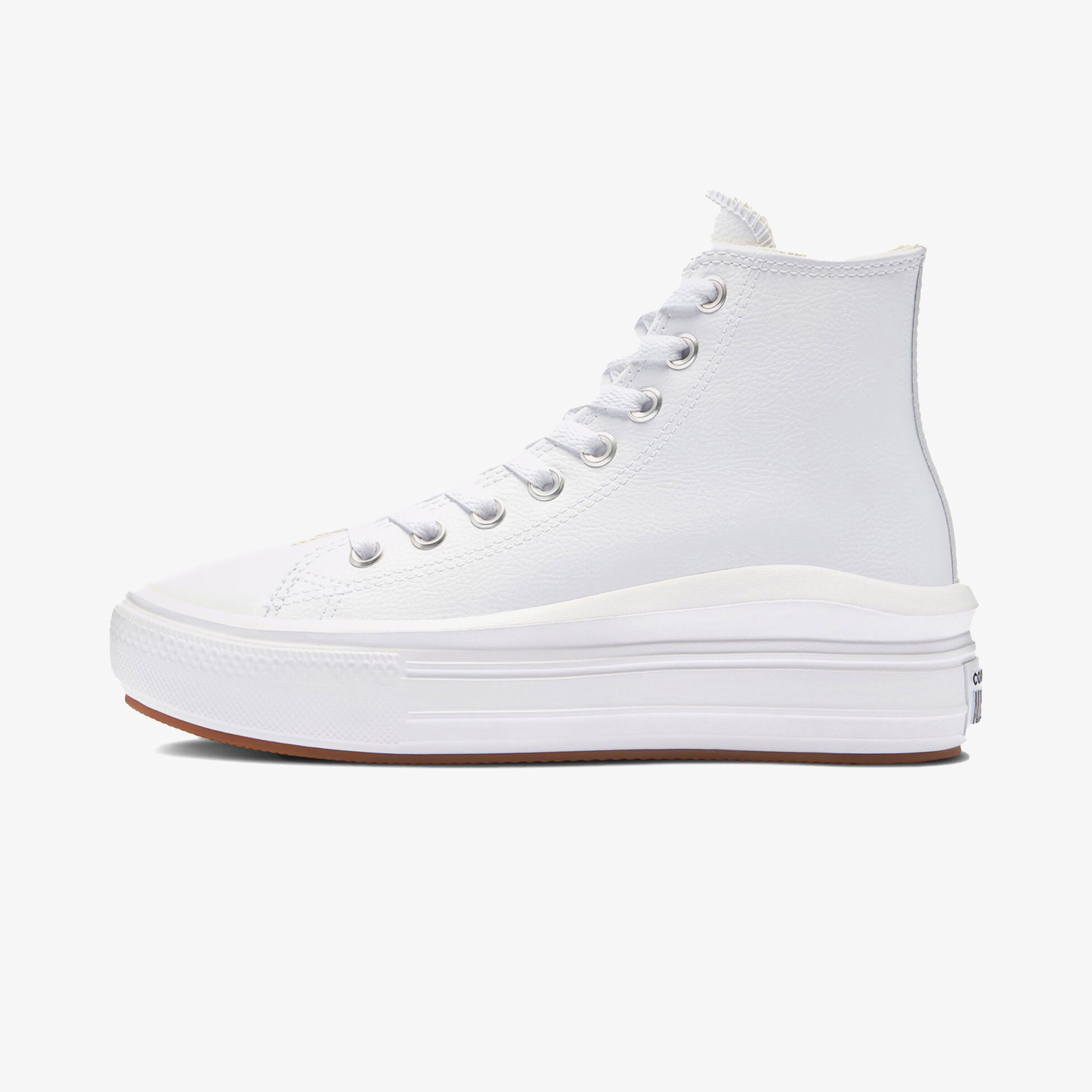 Converse Chuck Taylor All Star Move Platform Foundational Leather Kadın Beyaz Sneaker