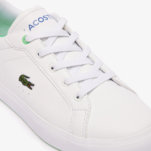 Lacoste Lacoste Powercourt Çocuk Beyaz Sneaker Occasion'da! Beyaz - 7. görsel