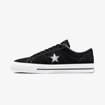 Converse One Star Pro Low Unisex Siyah Deri Sneaker