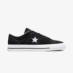 Converse One Star Pro Low Unisex Siyah Deri Sneaker