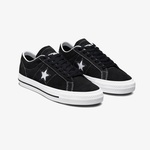 Converse One Star Pro Low Unisex Siyah Deri Sneaker