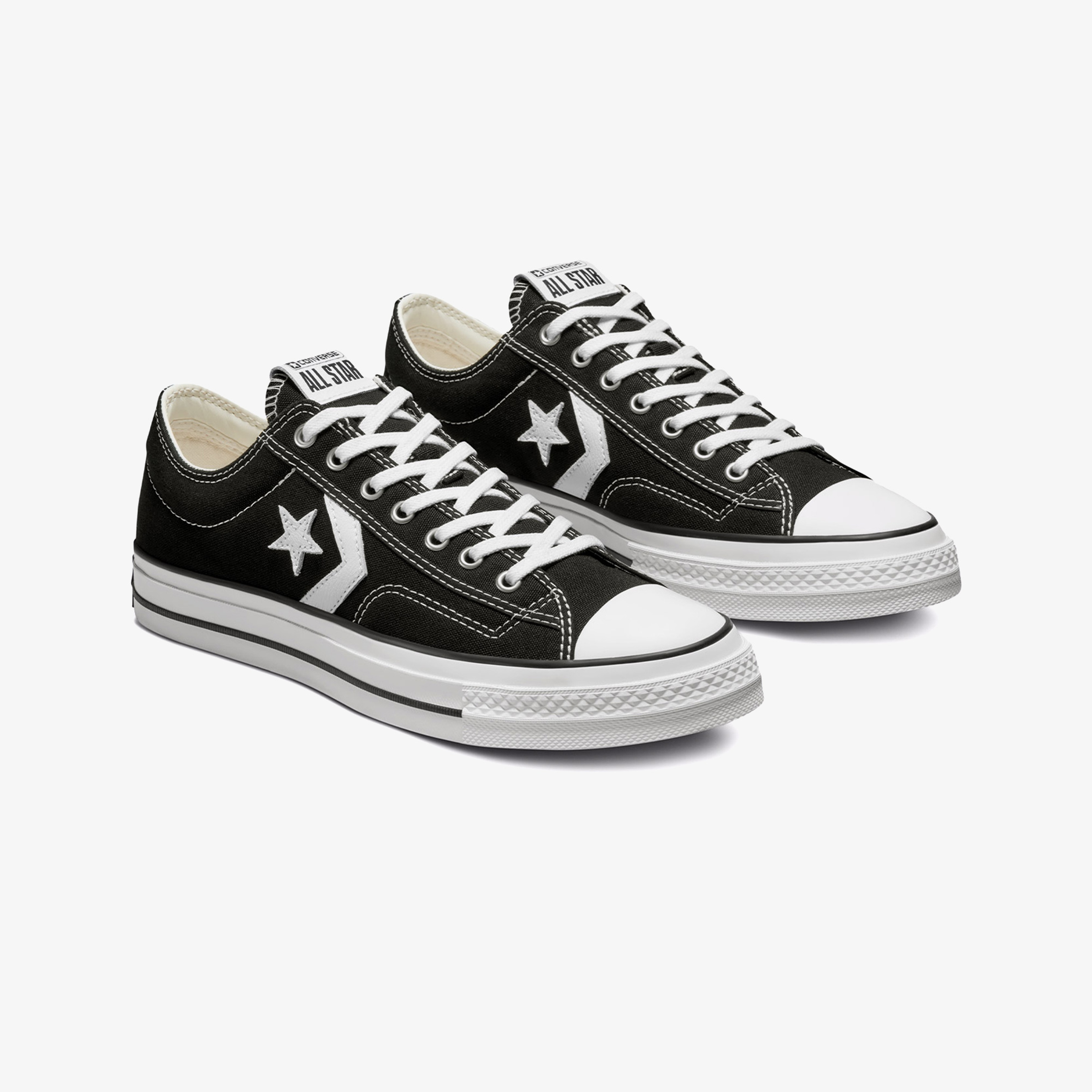 Converse Star Player 76 Premium Canvas Unisex Siyah Sneaker