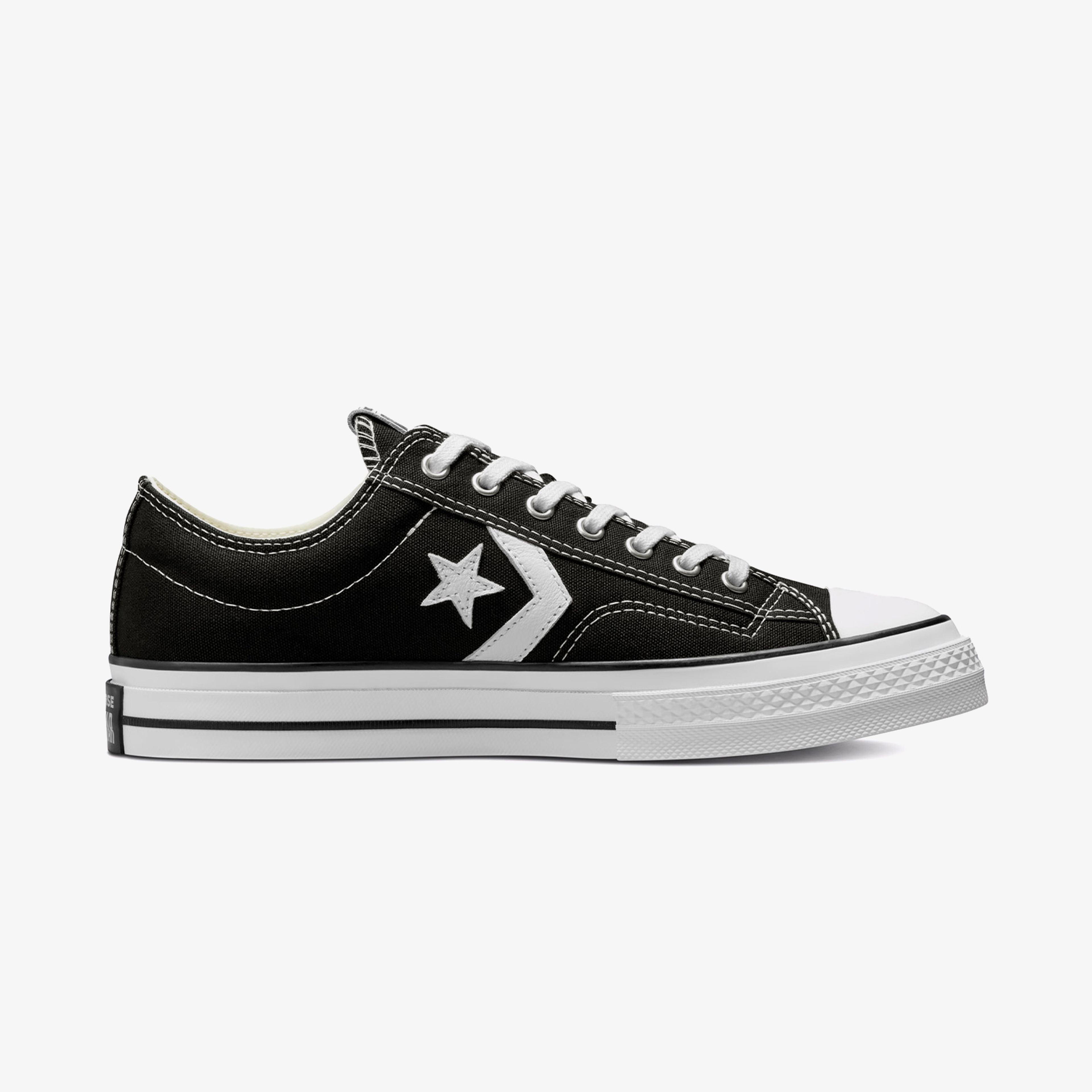Converse Star Player 76 Premium Canvas Unisex Siyah Sneaker