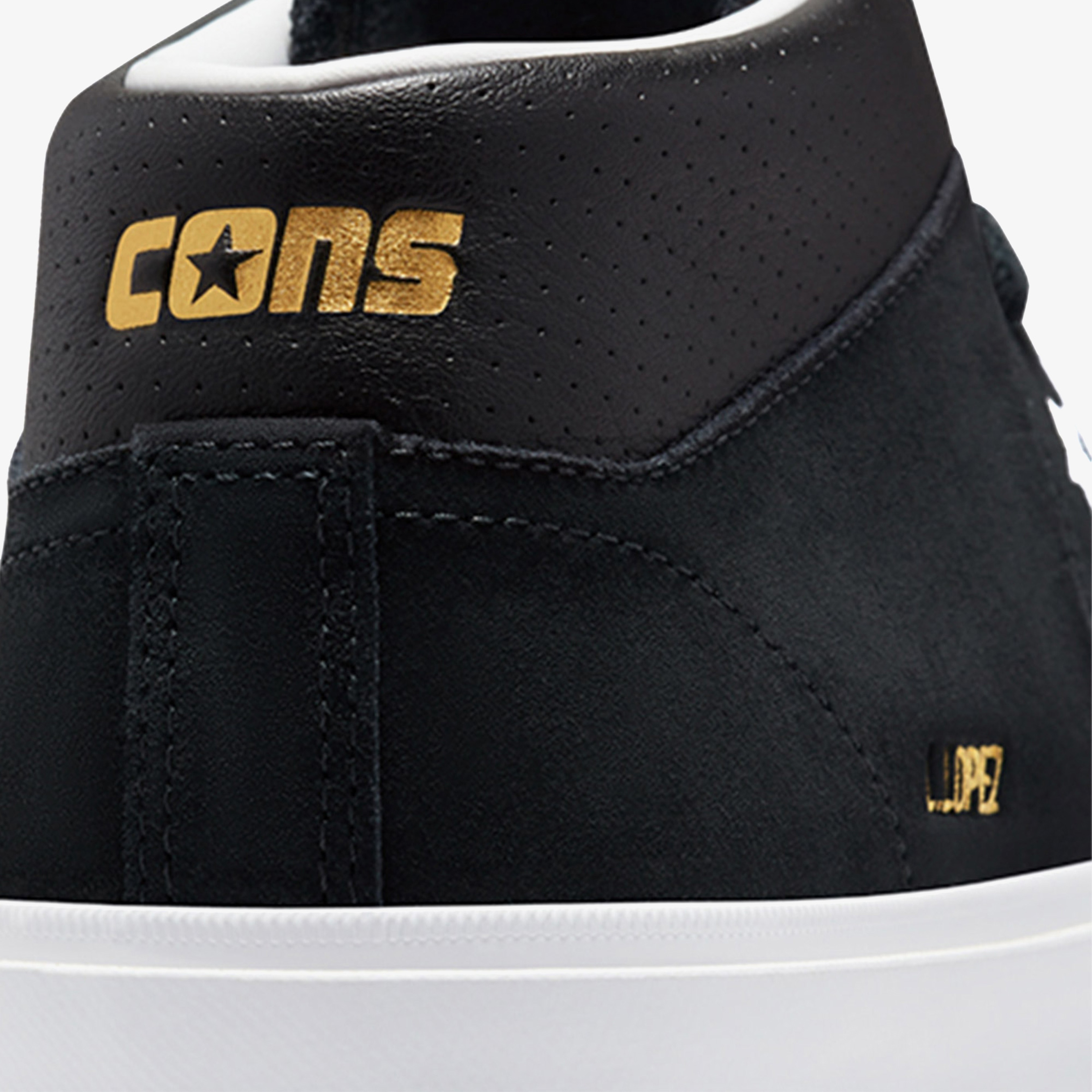 Converse Cons Louie Lopez Pro Suede And Leather Unisex Siyah Sneaker