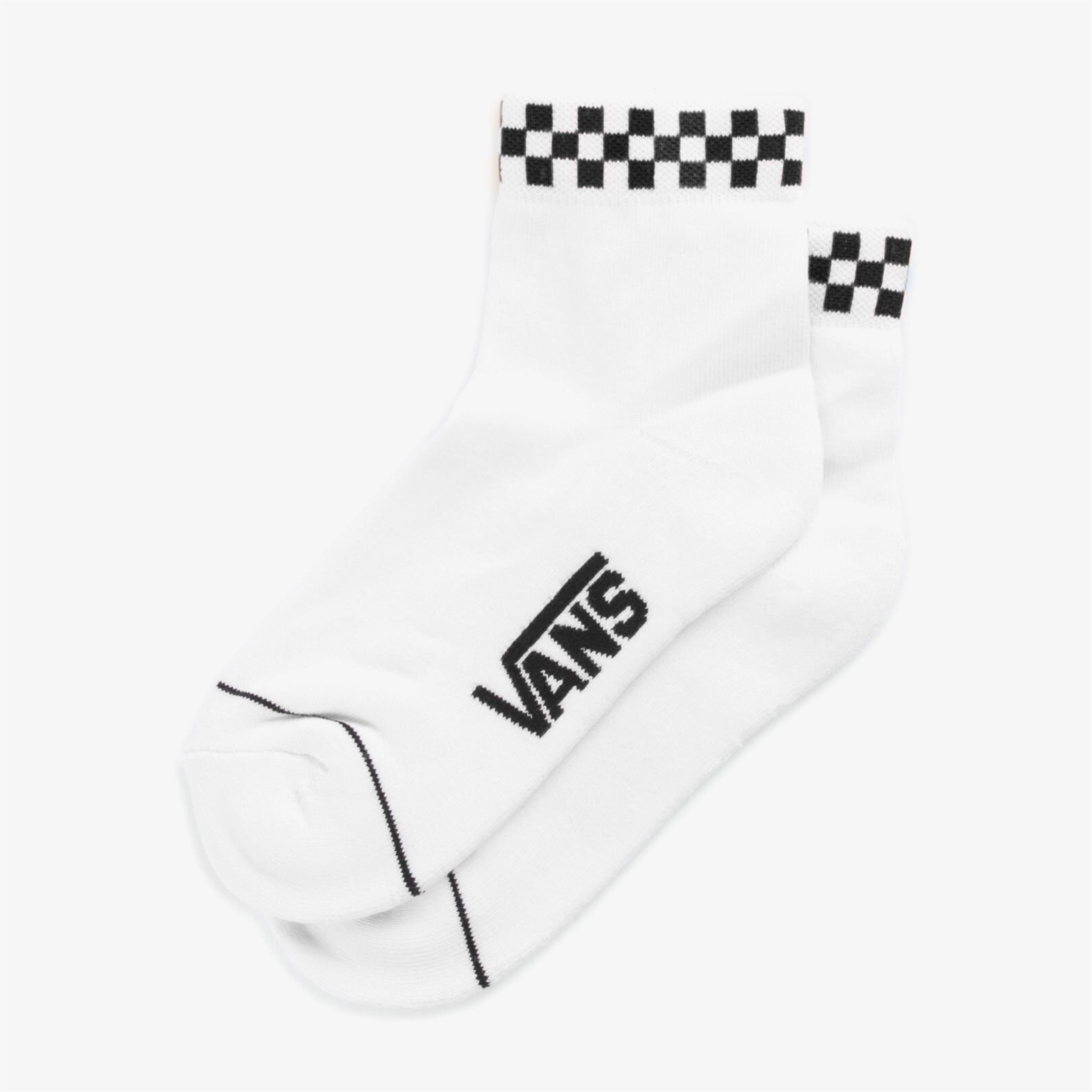 Vans Peek-A-Check Crew Kadın Beyaz Çorap