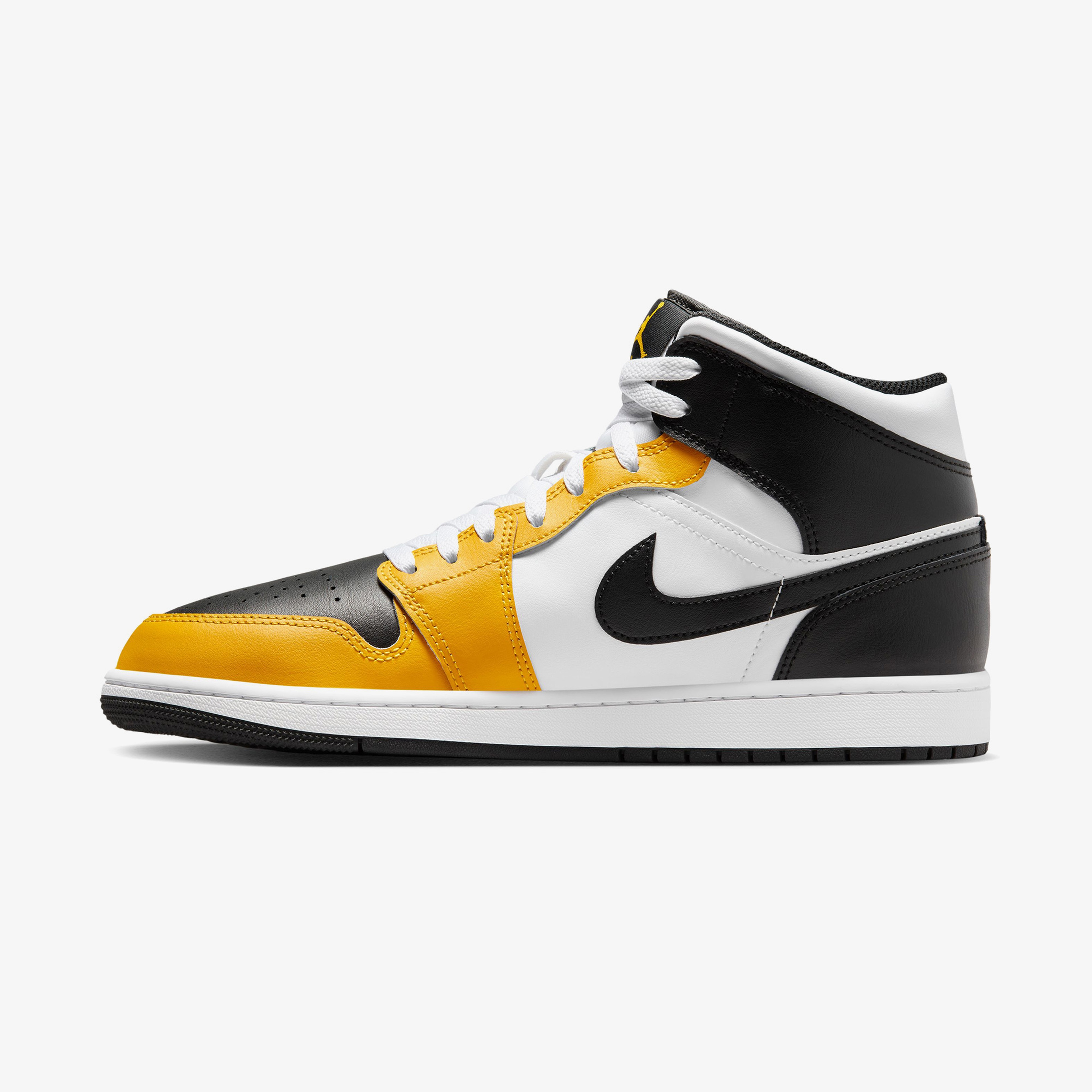 Jordan Air 1 Mid Erkek Sarı/Altın Spor Ayakkabı