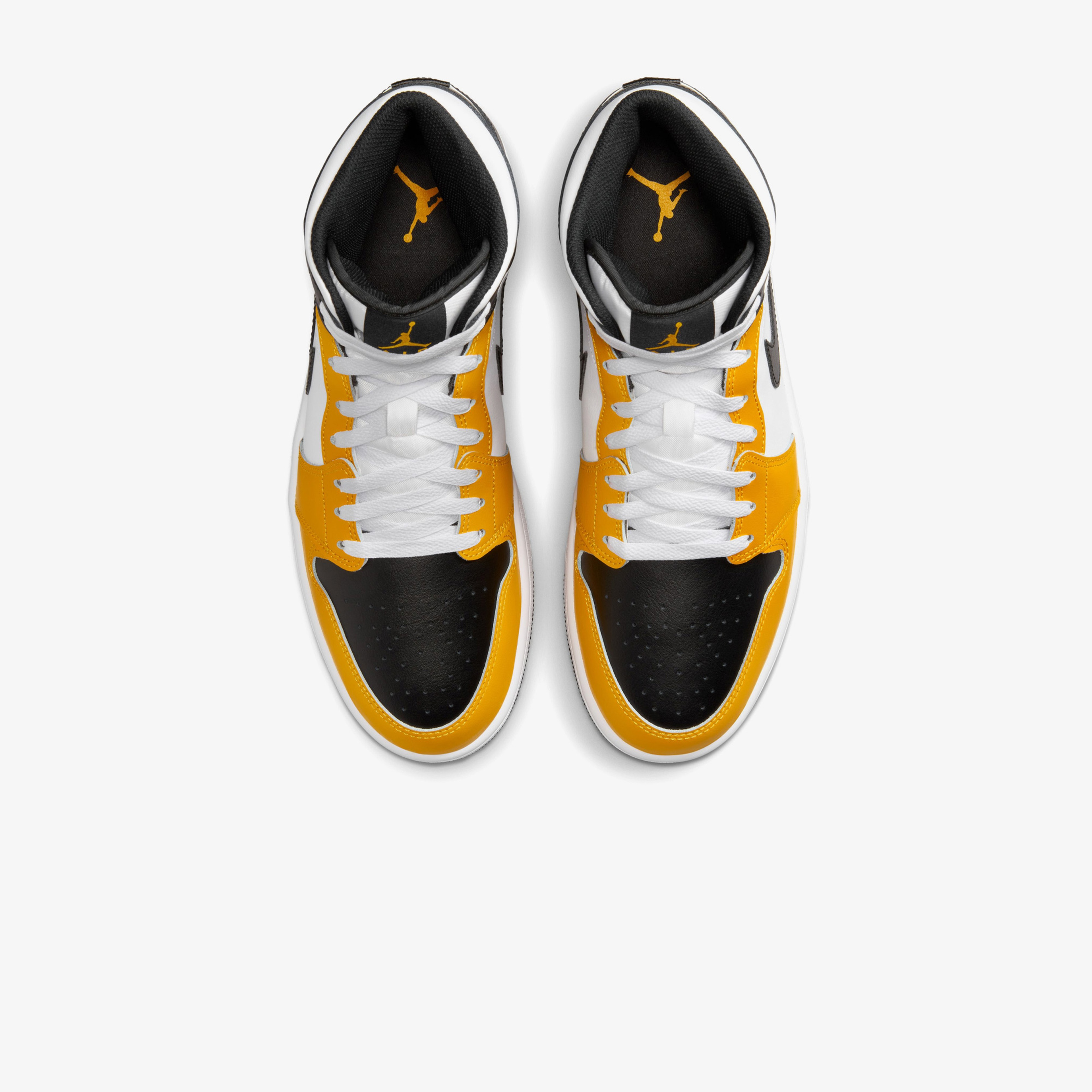 Jordan Air 1 Mid Erkek Sarı/Altın Spor Ayakkabı