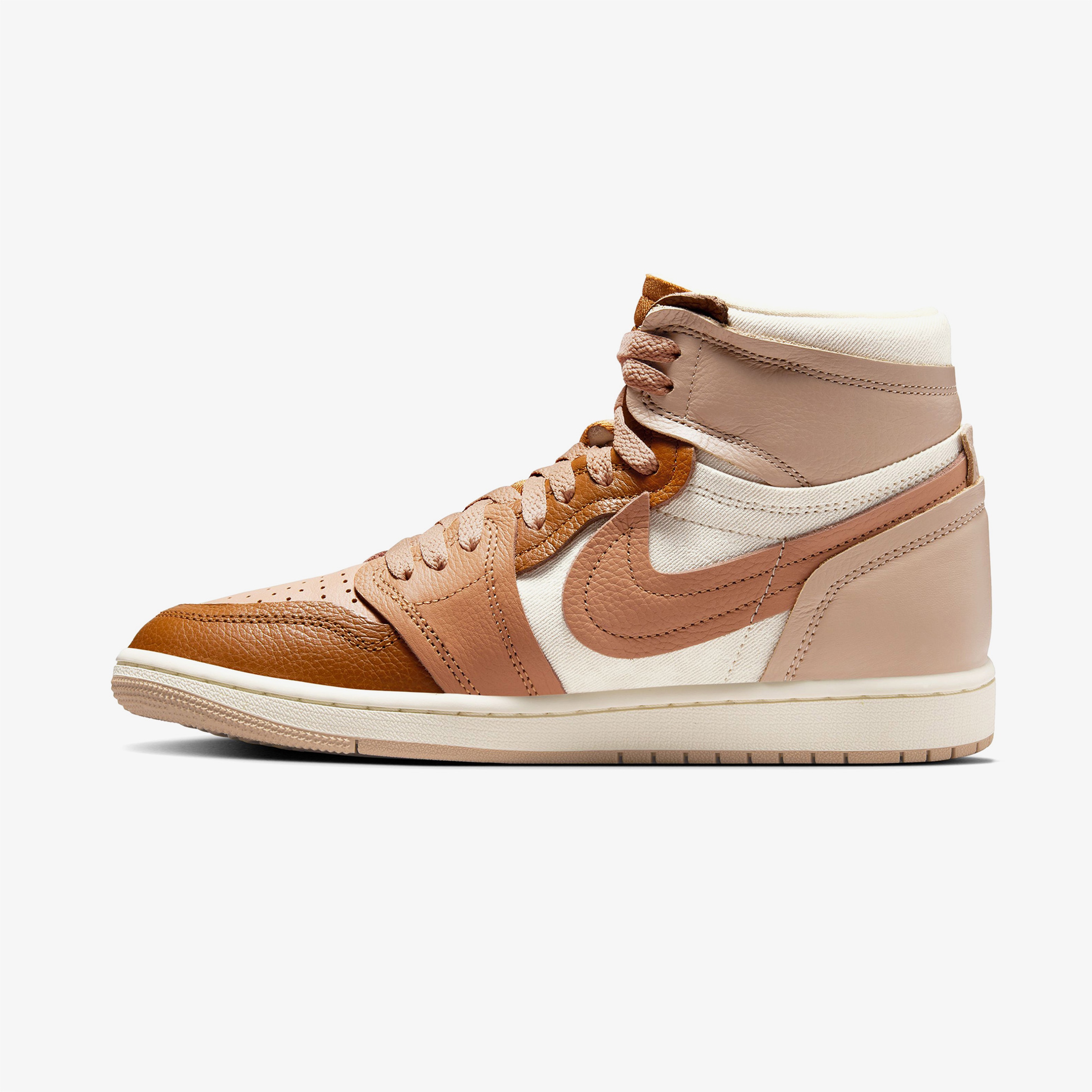 Jordan Air 1 High MM Kadın Kahverengi Spor Ayakkabı
