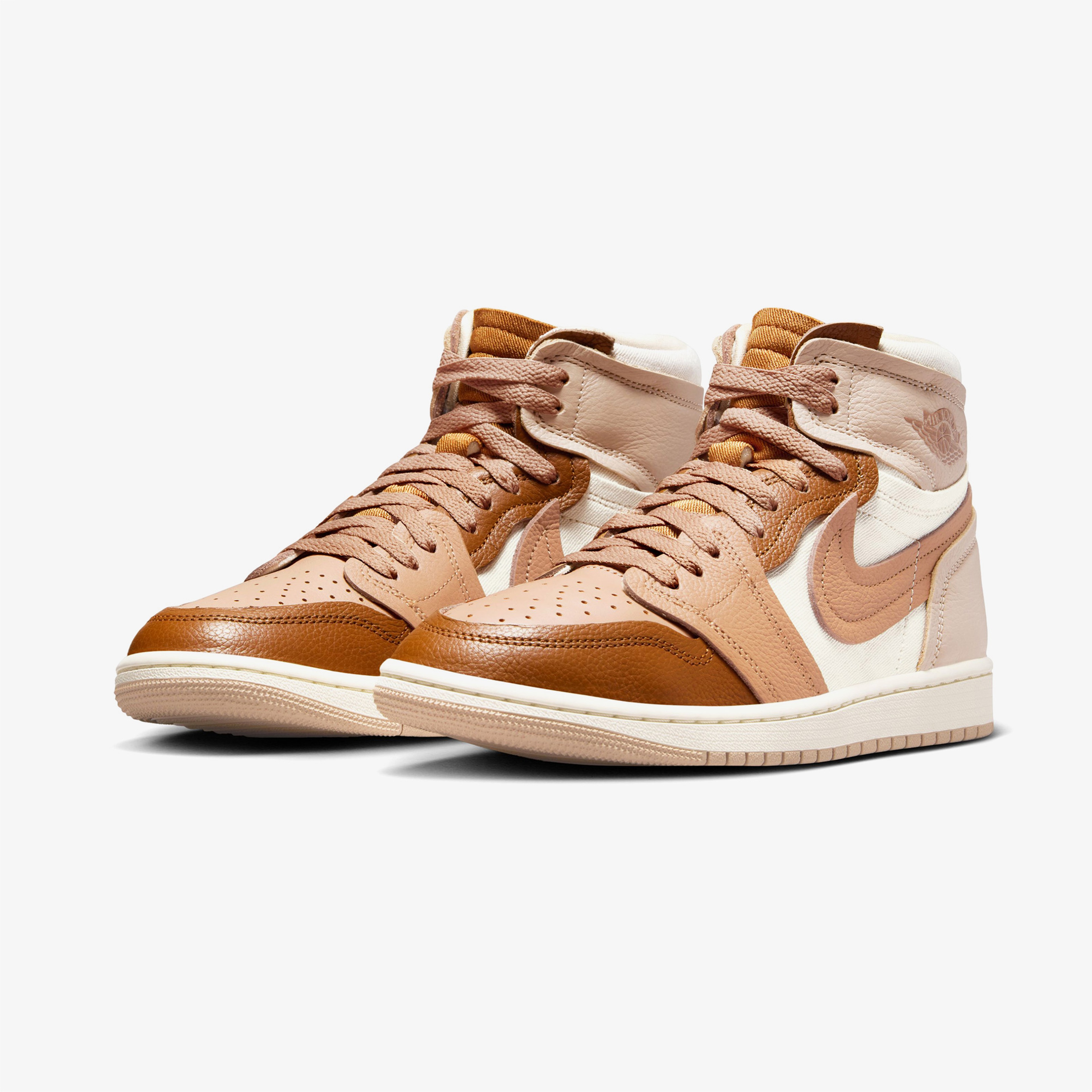 Jordan Air 1 High MM Kadın Kahverengi Spor Ayakkabı