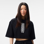 UNITED4 Kadın Siyah T-Shirt