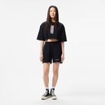 UNITED4 Kadın Siyah T-Shirt