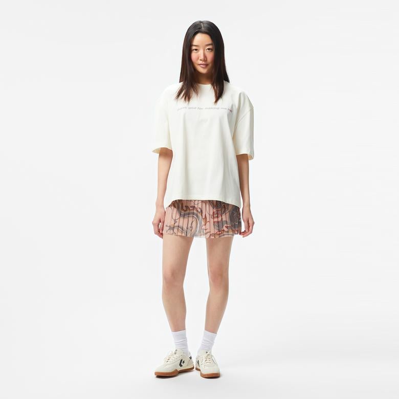 UNITED4 Mini Kadın Pembe Etek