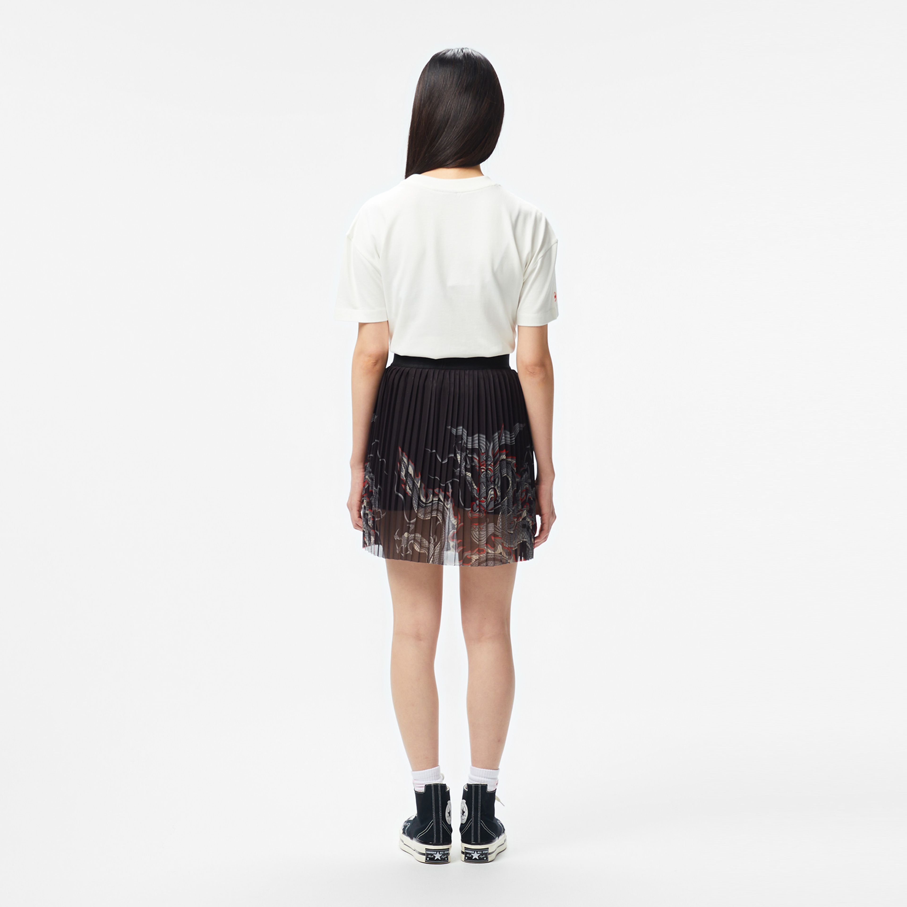 UNITED4 Mini Kadın Siyah Etek