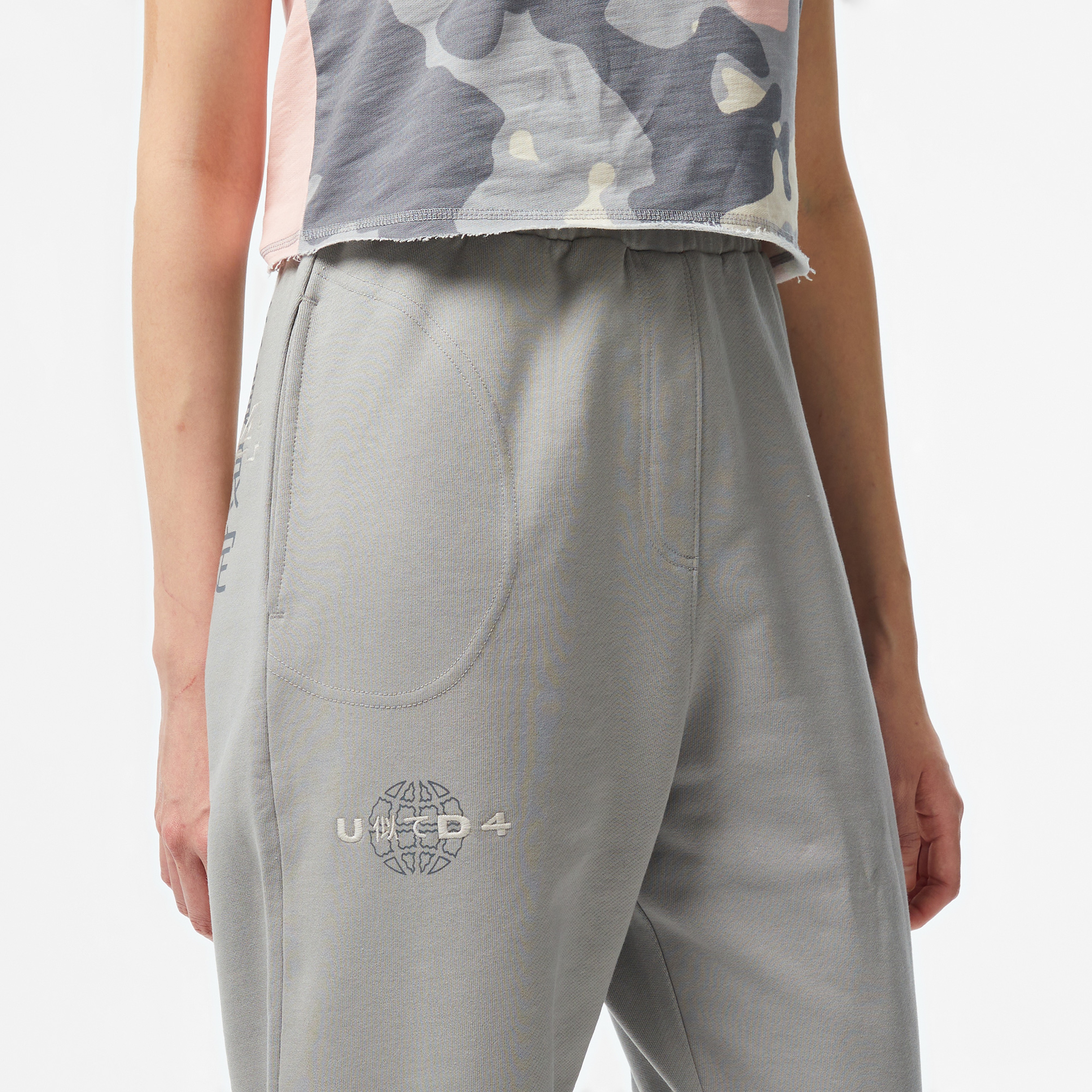 UNITED4 Kadın Gri Eşofman Altı