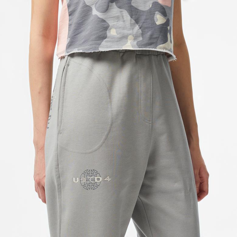 UNITED4 Kadın Gri Eşofman Altı