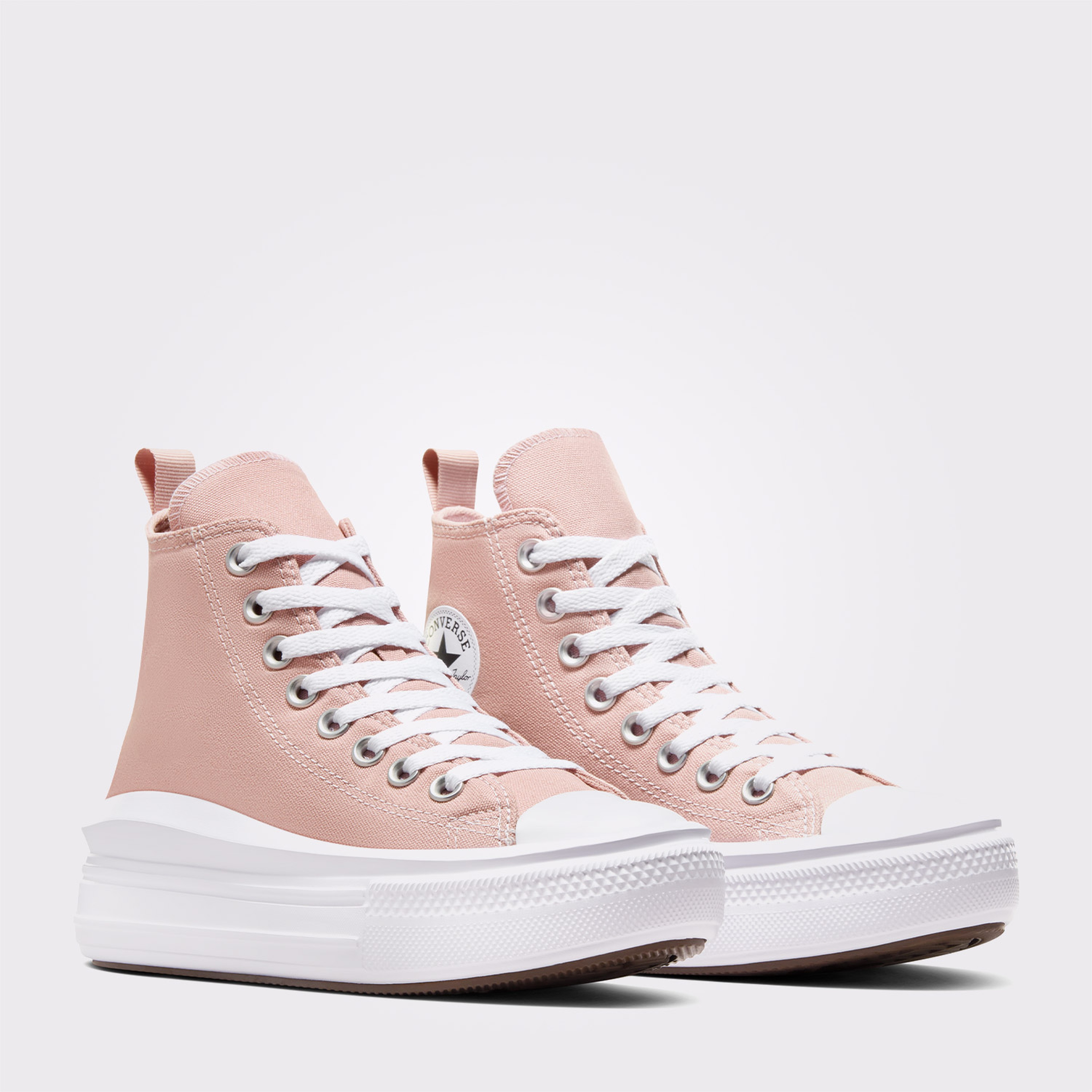 Converse Chuck Taylor All Star Move Çocuk Pembe Platform Sneaker