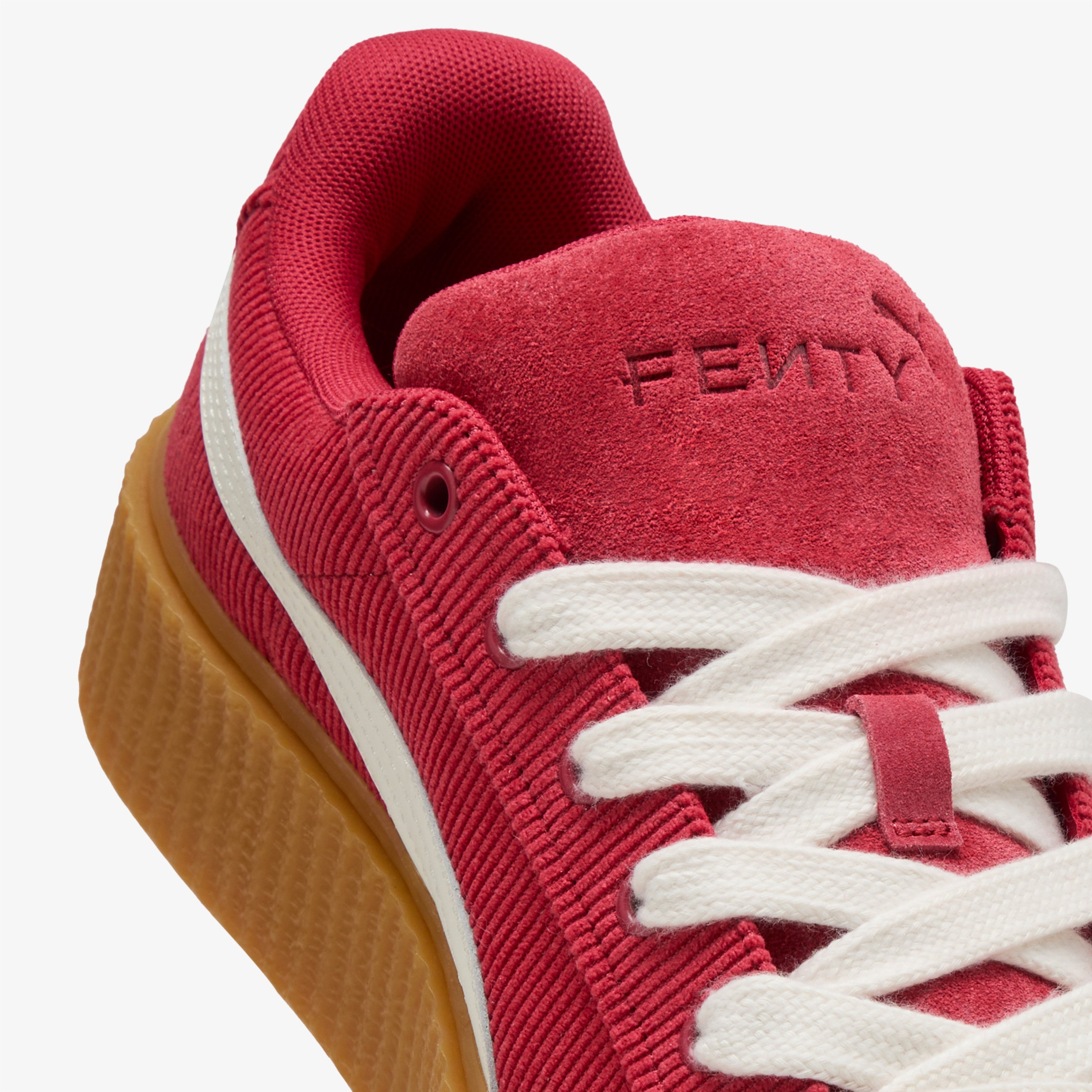 Puma Creeper Phatty In Session Corduroy Unisex Kırmızı Spor Ayakkabı