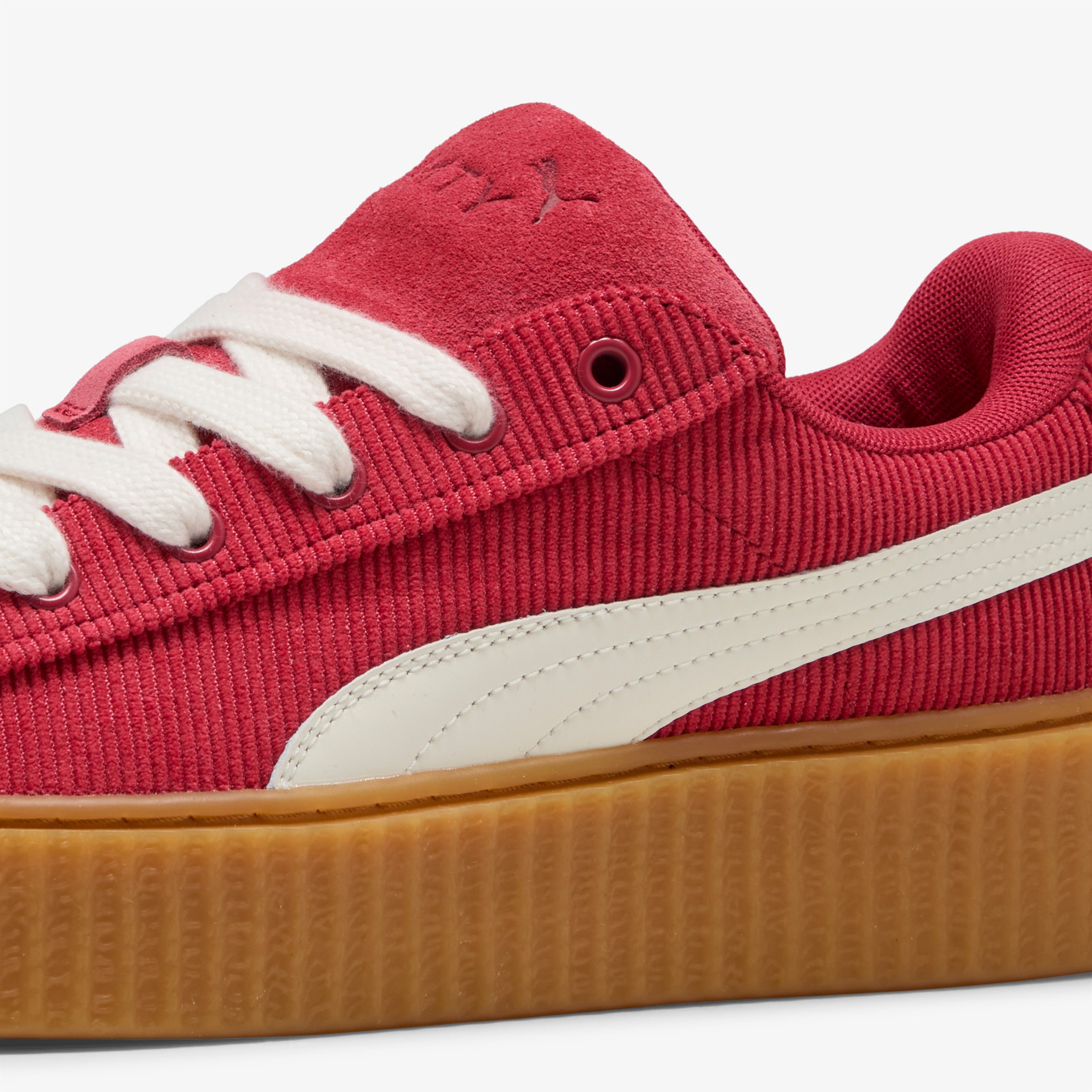 Puma Creeper Phatty In Session Corduroy Unisex Kırmızı Spor Ayakkabı