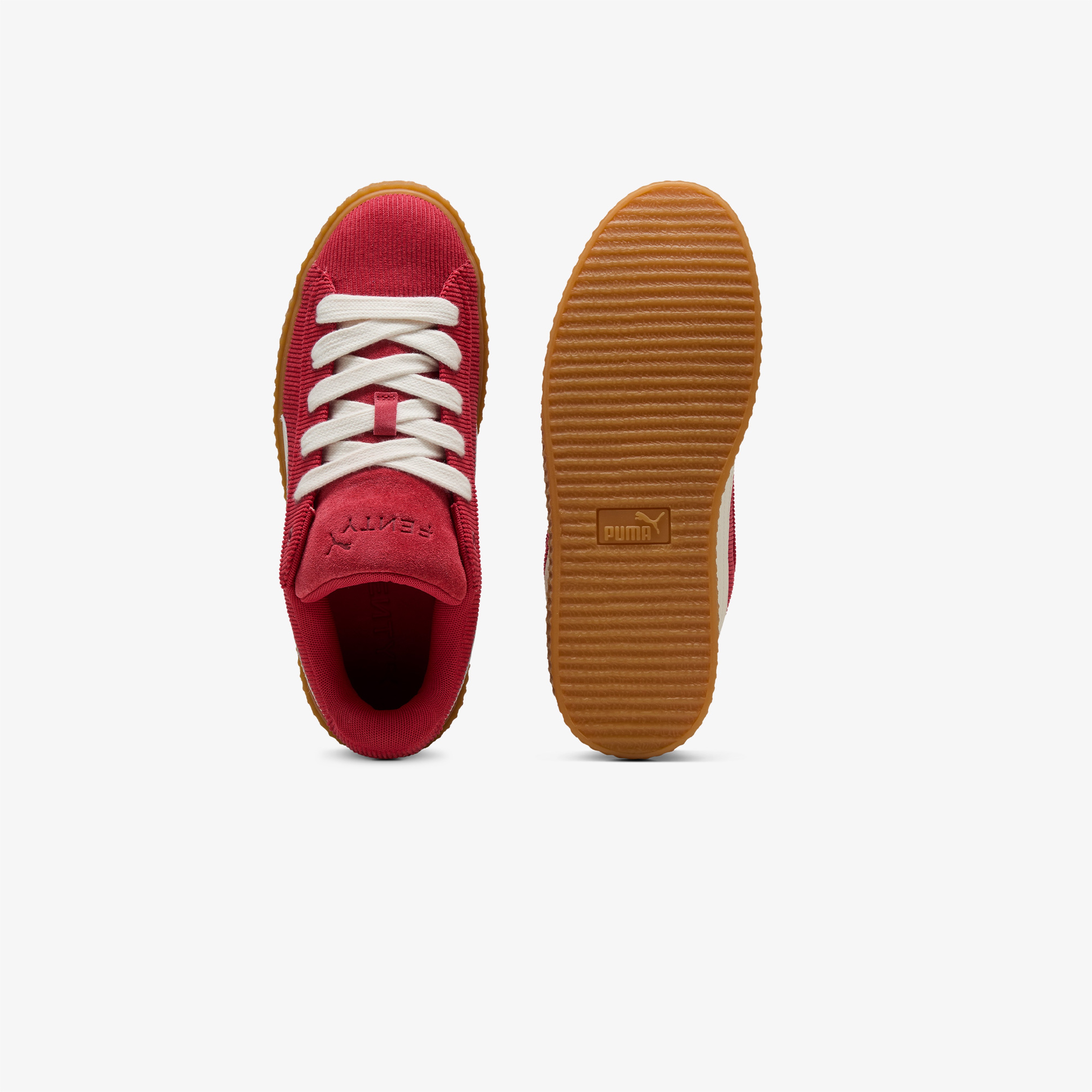 Puma Creeper Phatty In Session Corduroy Unisex Kırmızı Spor Ayakkabı