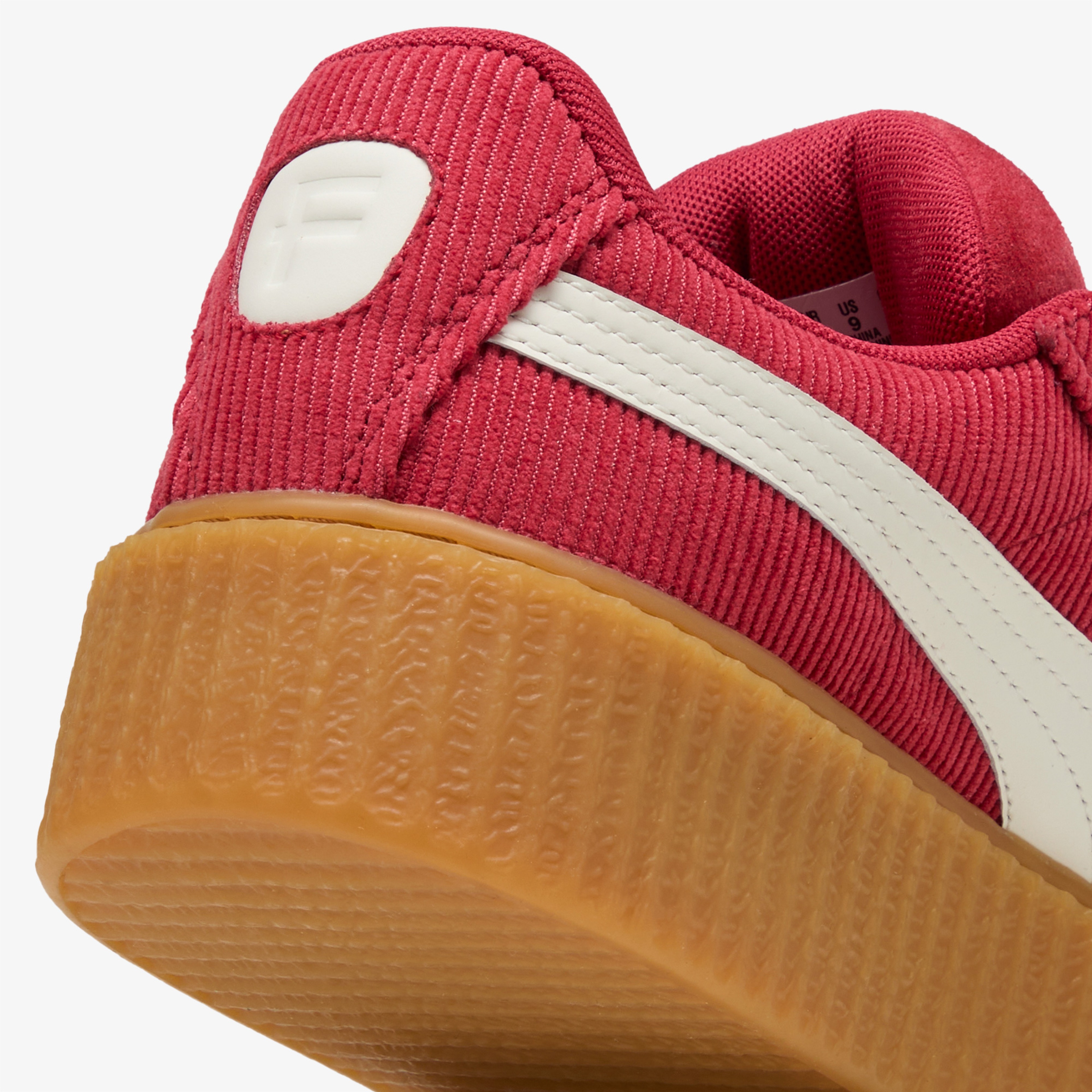 Puma Creeper Phatty In Session Corduroy Unisex Kırmızı Spor Ayakkabı