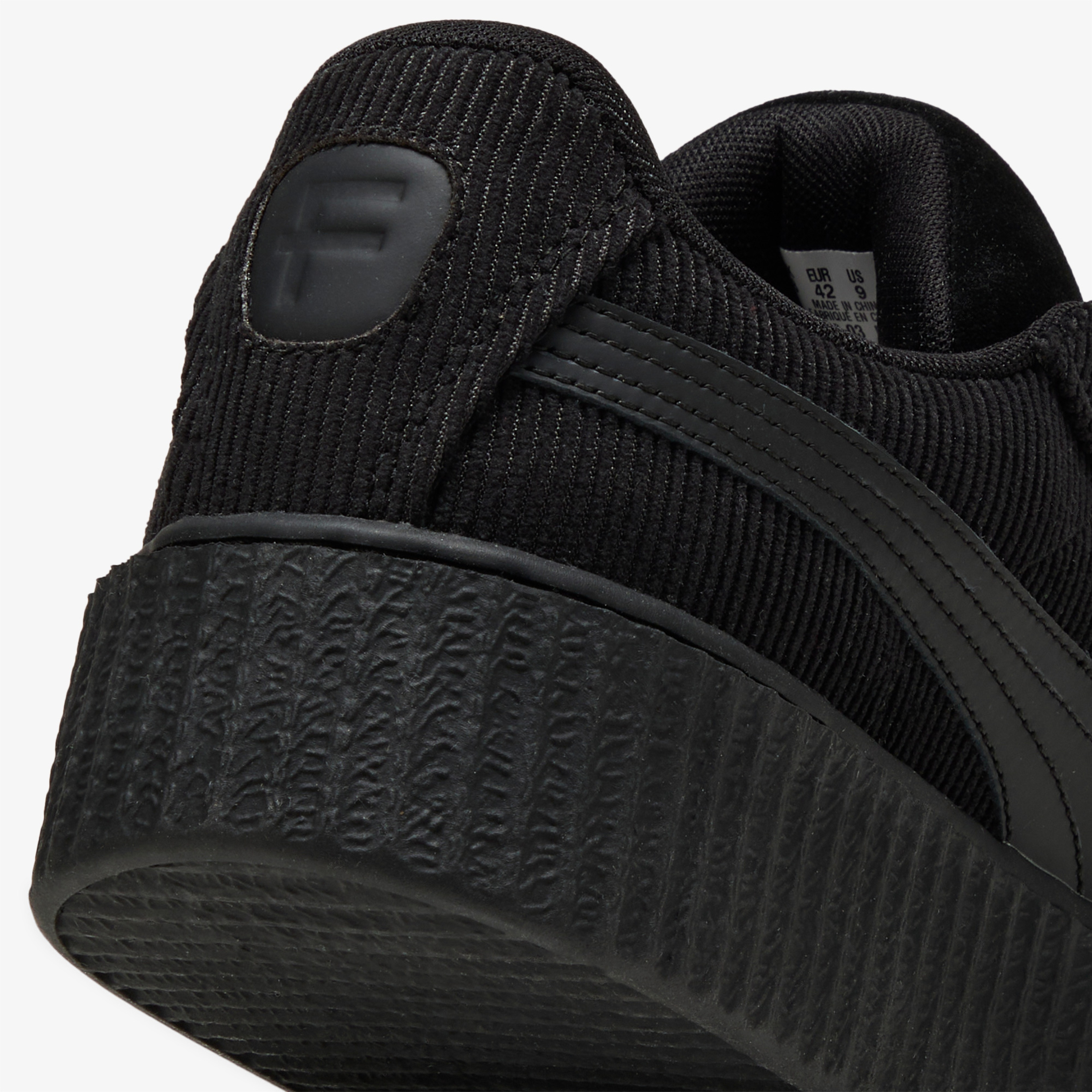 Puma Creeper Phatty Corduroy Unisex Siyah Spor Ayakkabı