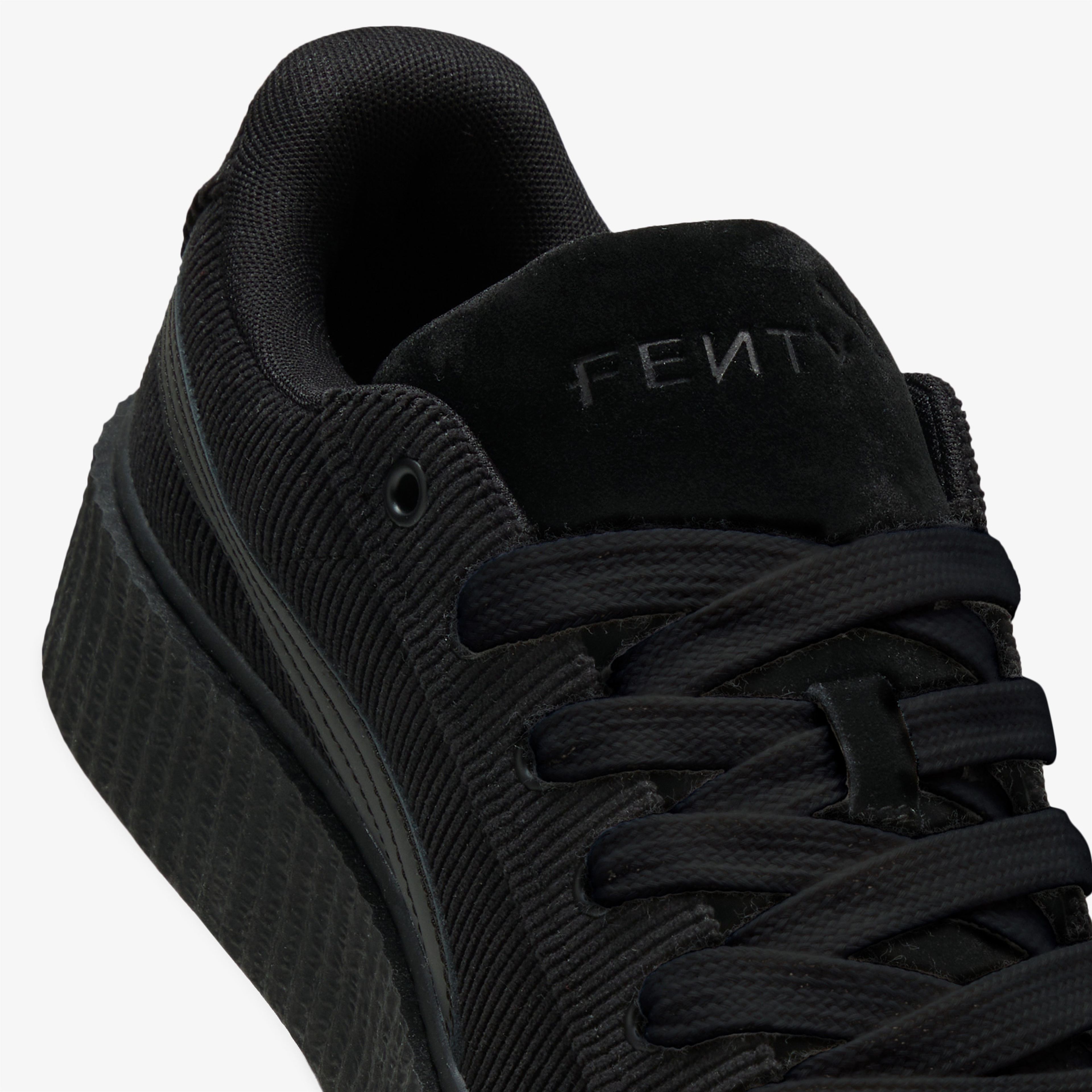 Puma Creeper Phatty Corduroy Unisex Siyah Spor Ayakkabı