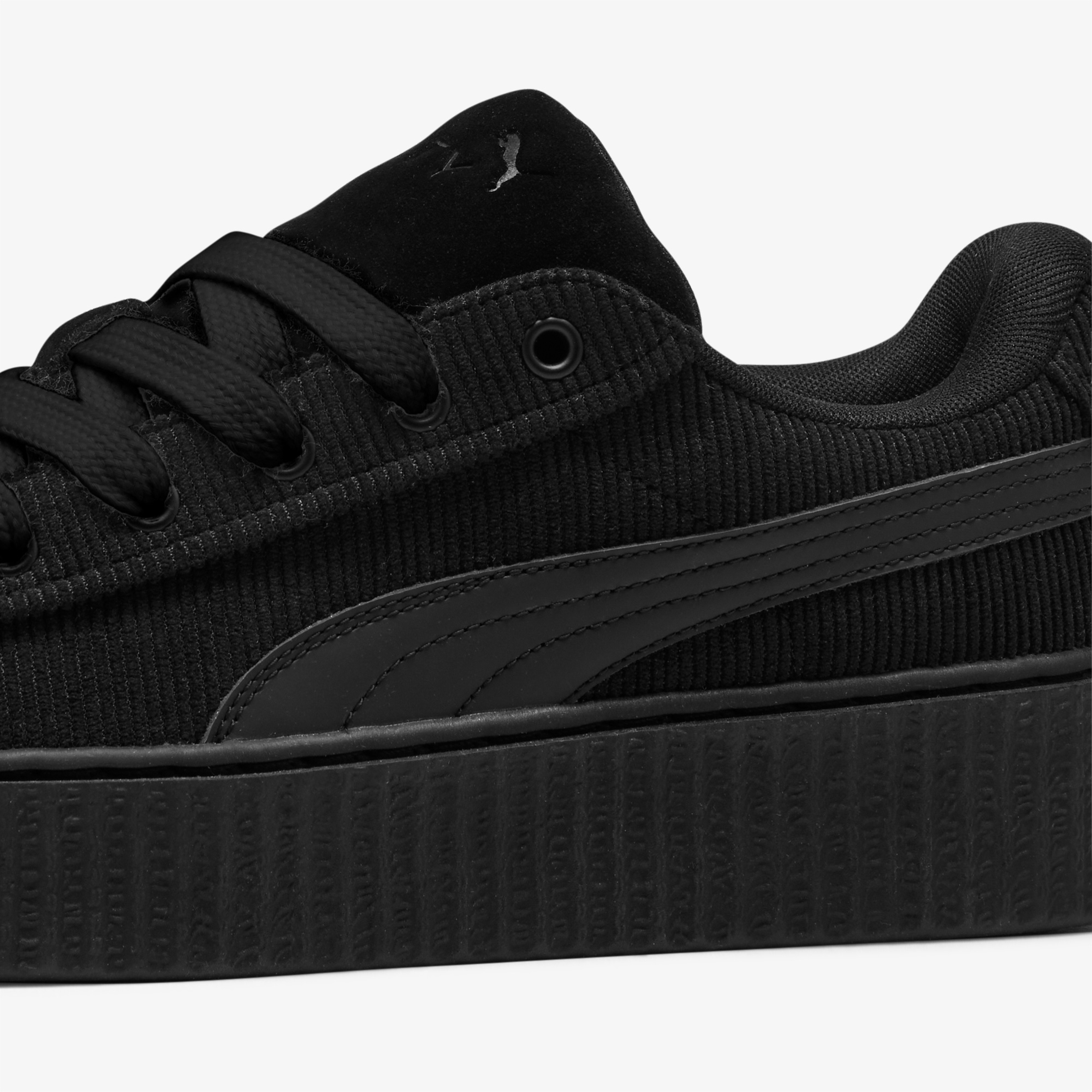 Puma Creeper Phatty Corduroy Unisex Siyah Spor Ayakkabı