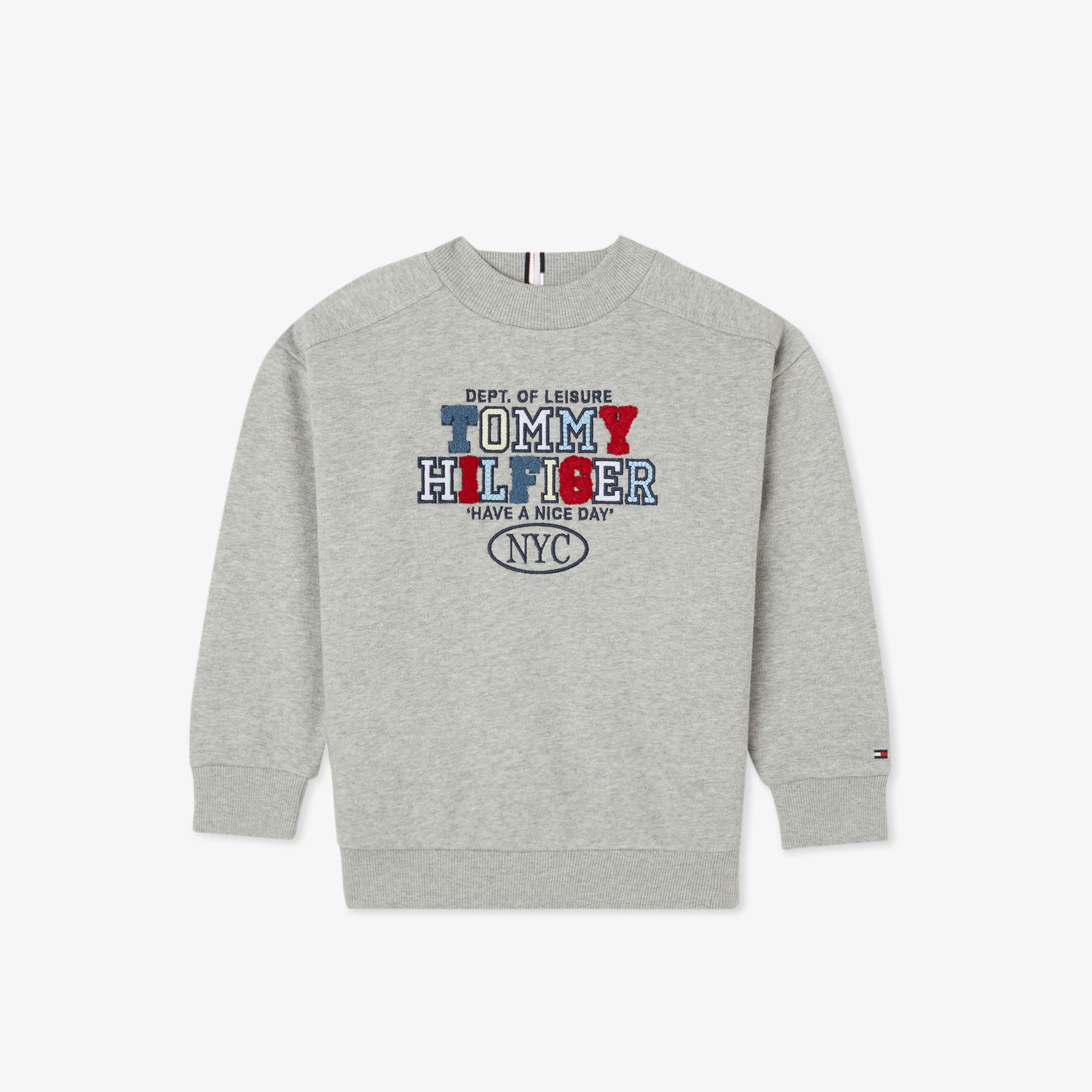 Tommy Hilfiger Sports Embr Tow Çocuk Gri Eşofman Takımı